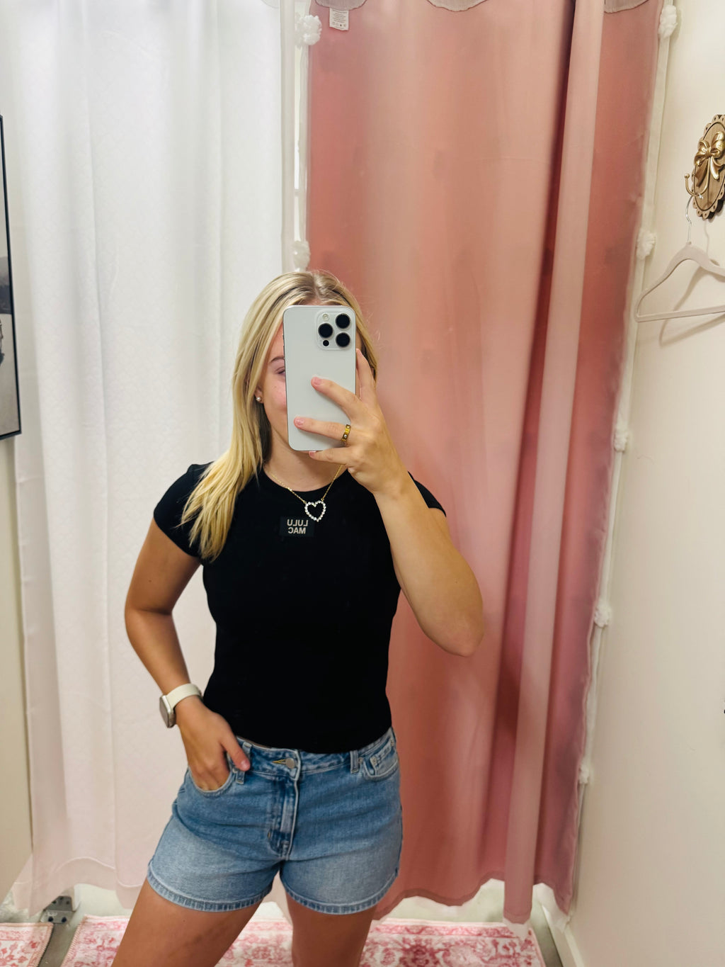 Black Baby Tee