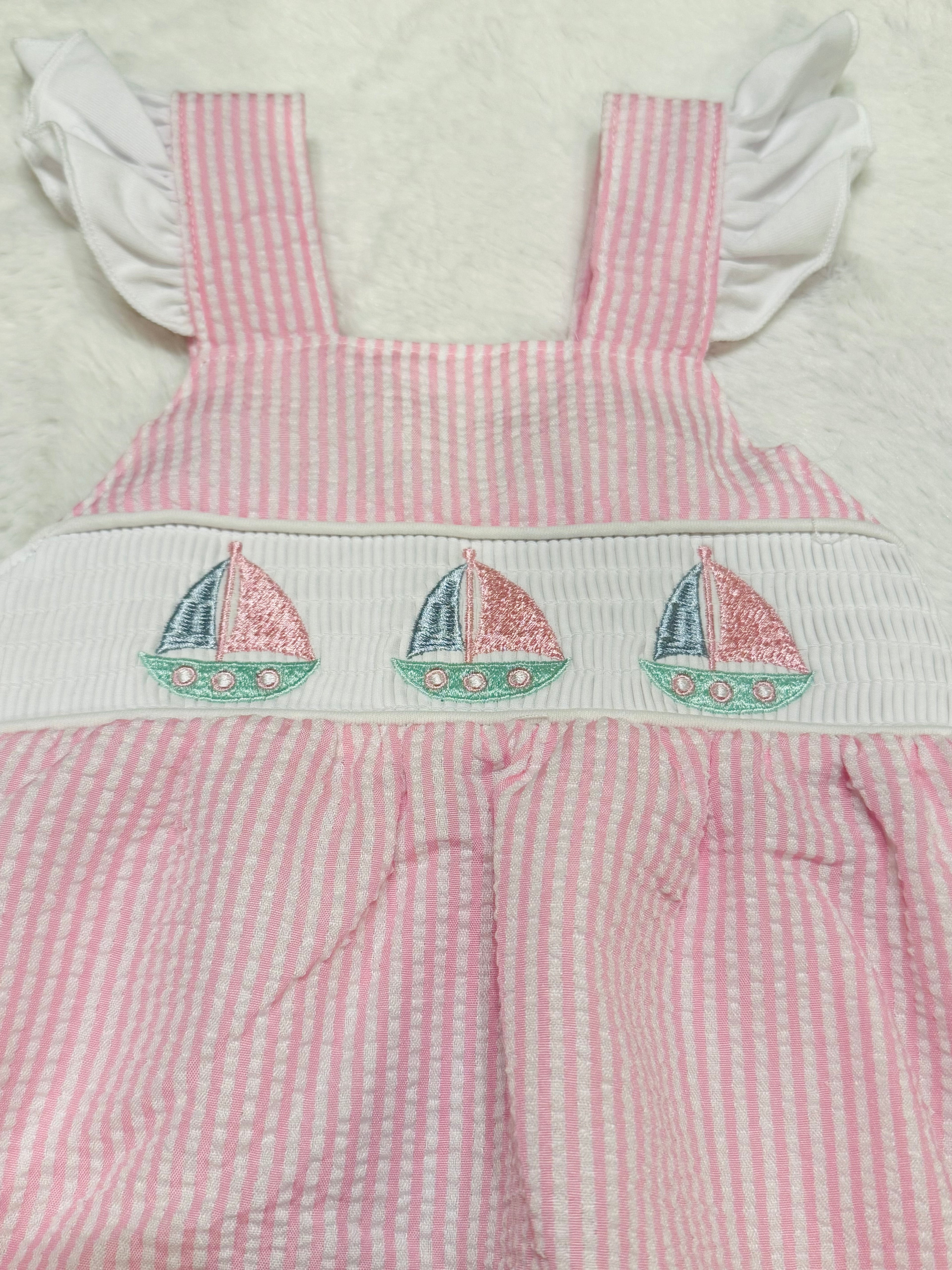 Seersucker Sailboat Bubble