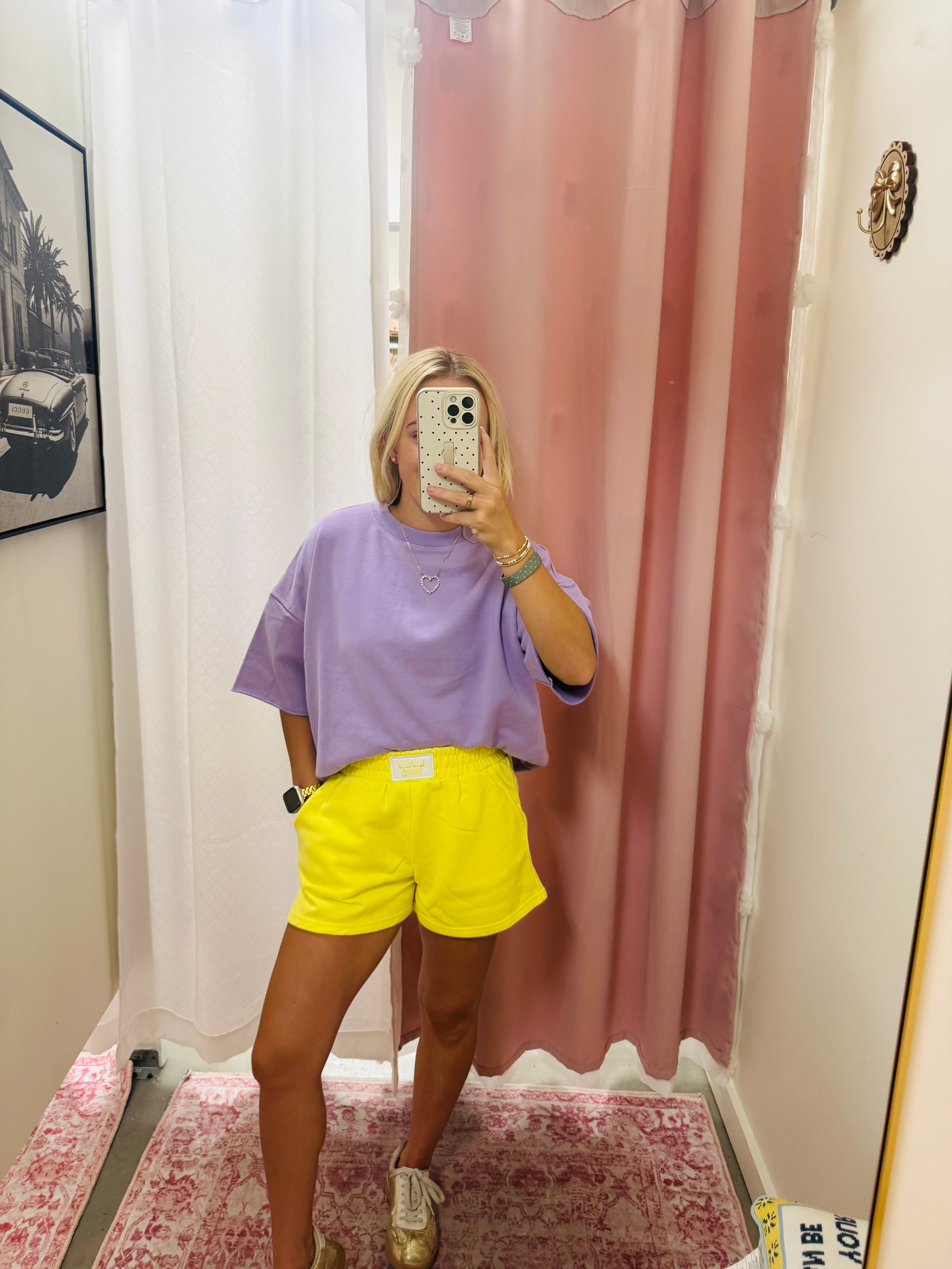 Lulu Mac Lavender S/S Top