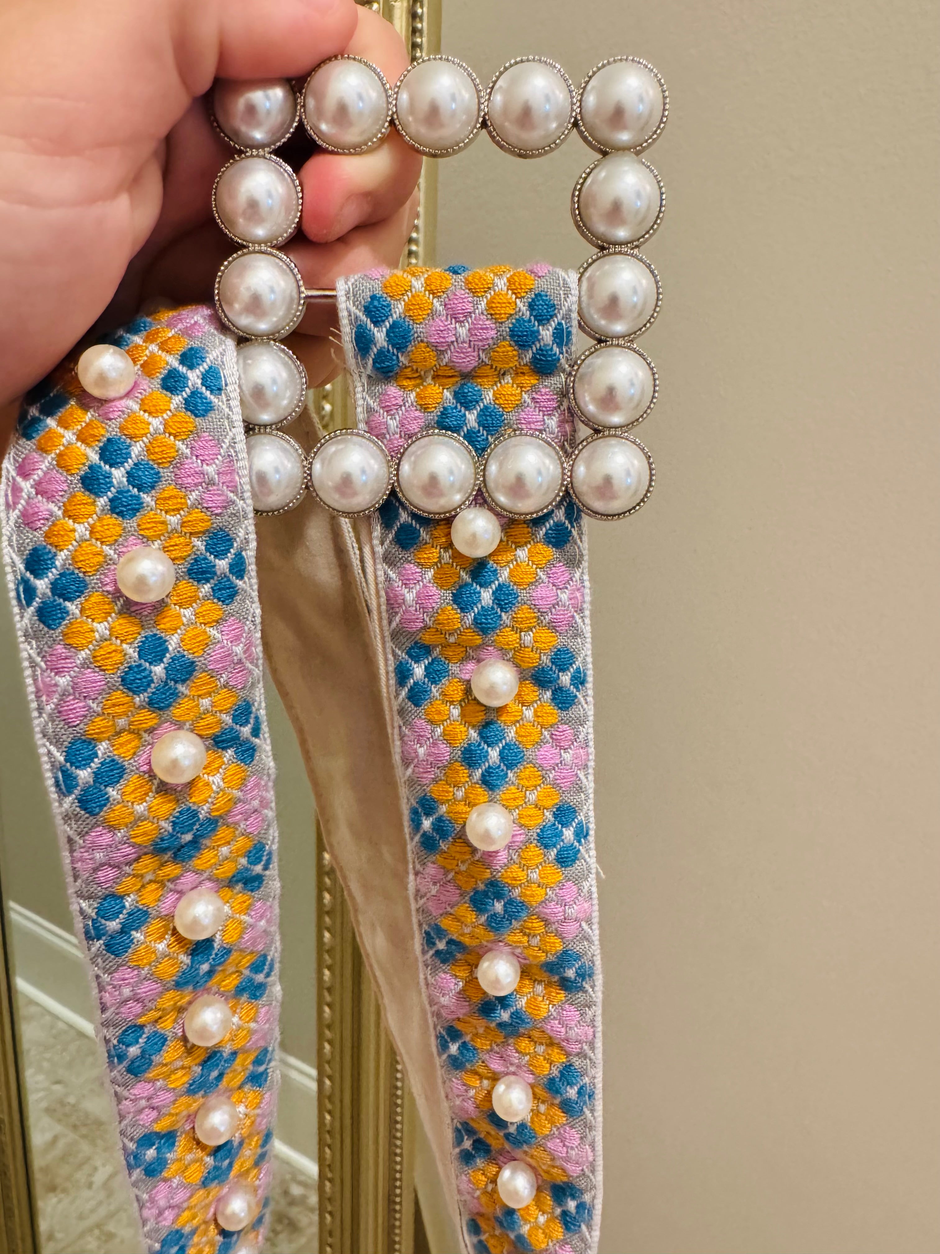 Colorful Pearl Belt