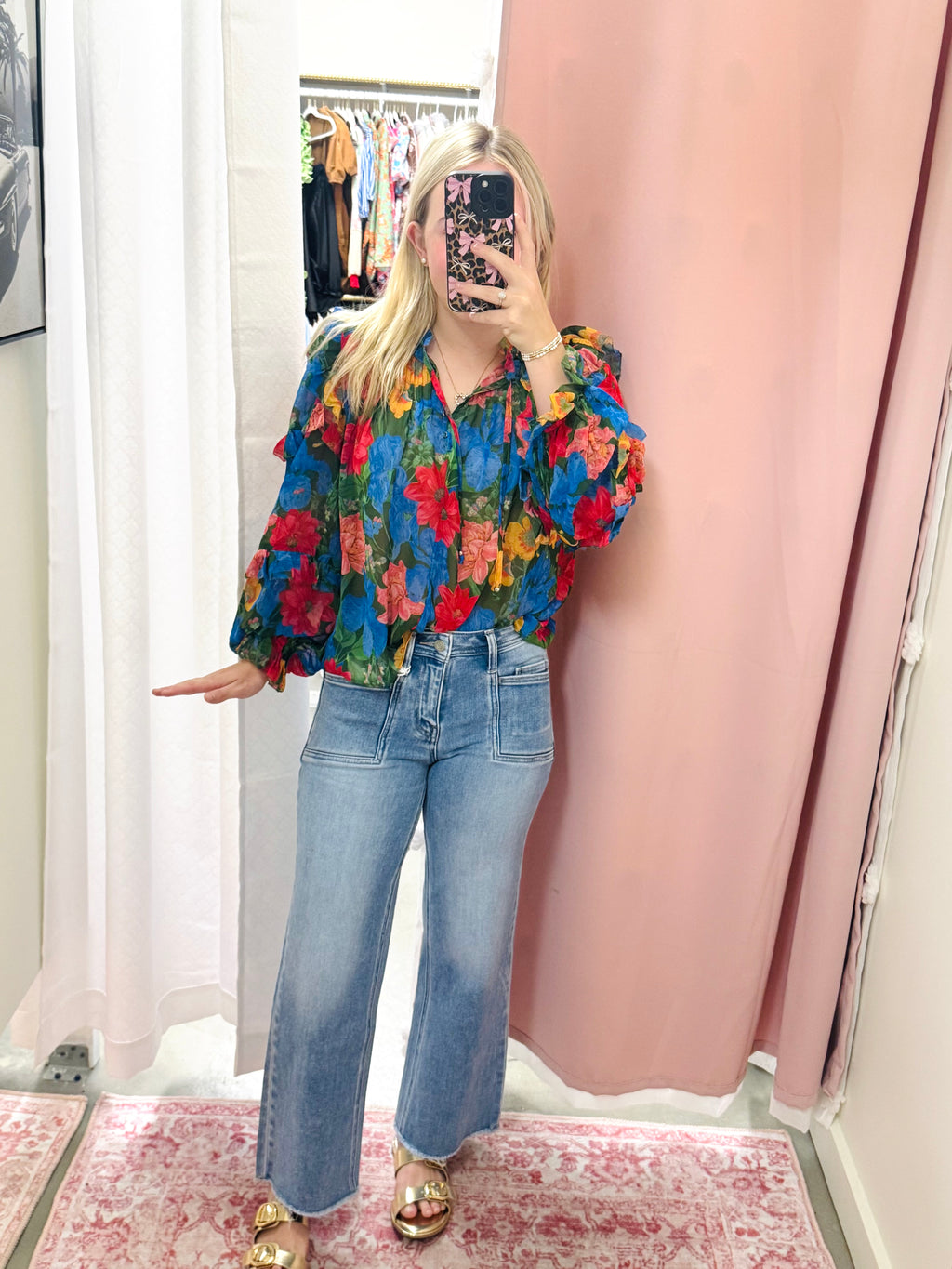 Multi Floral Top