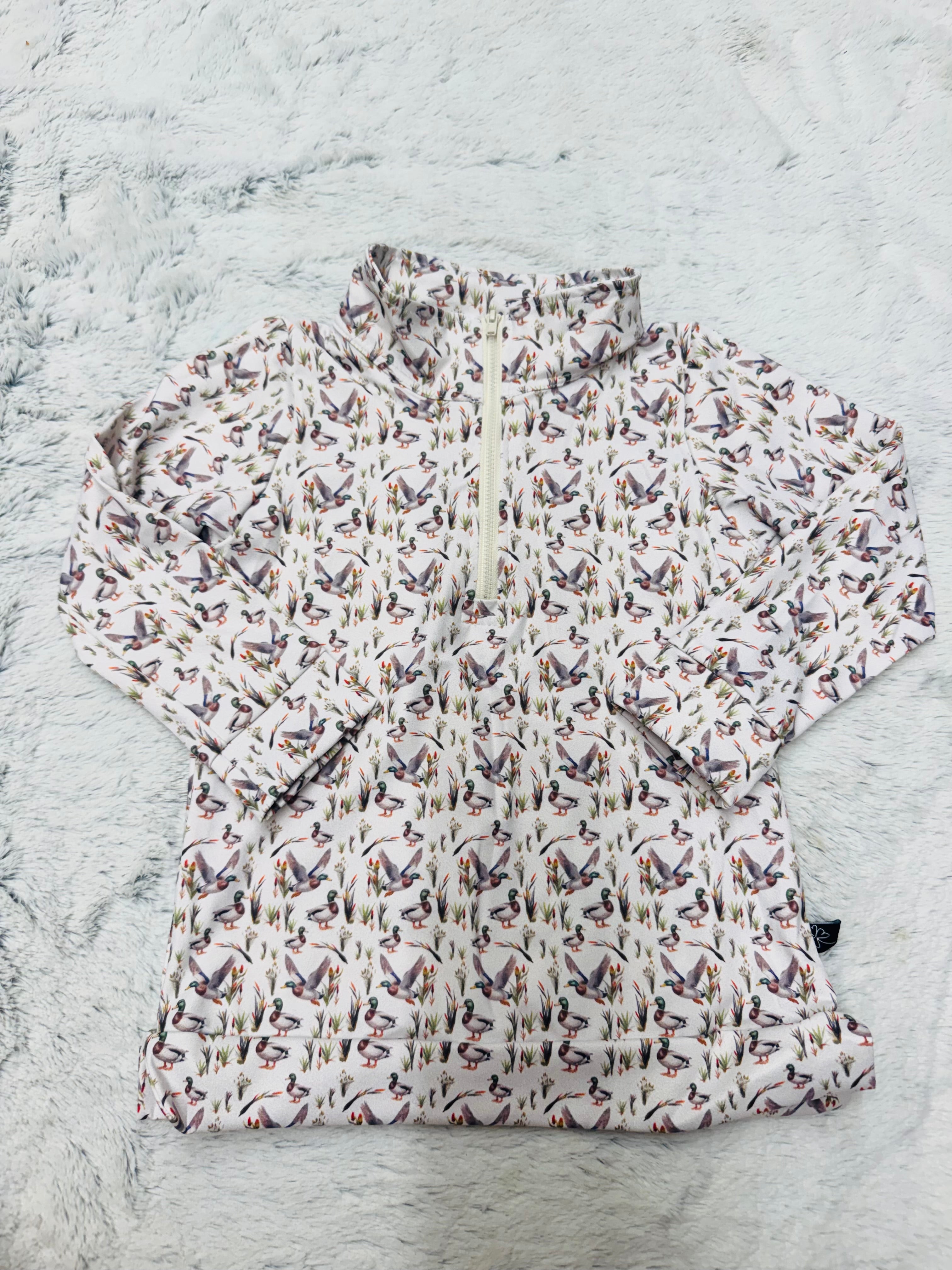 Boys Duck Quarter Zip
