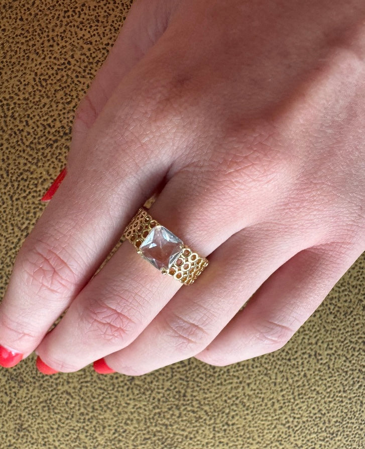 Sophie Clear Ring( water resistant)