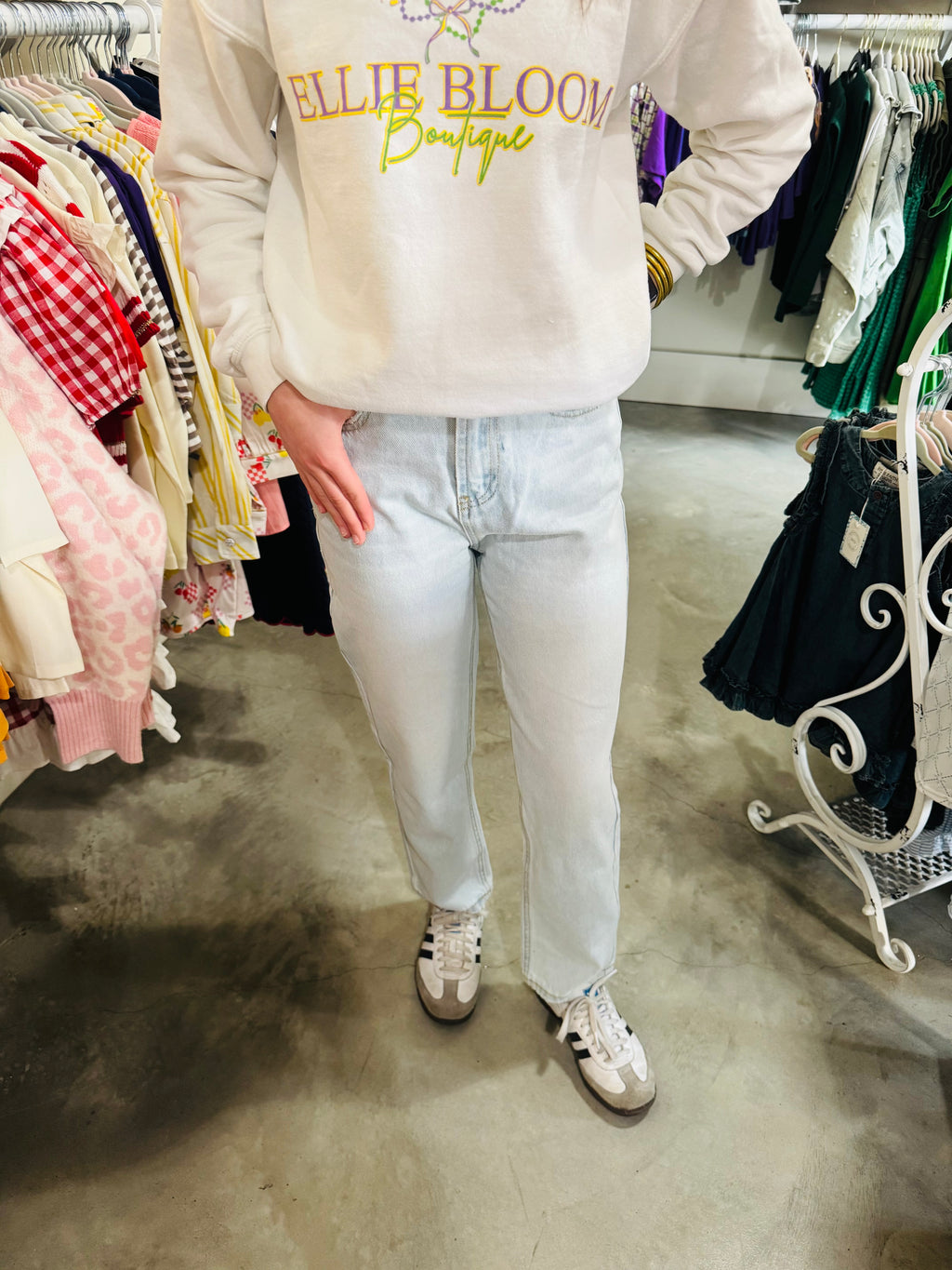 Girls Straight Leg Jean