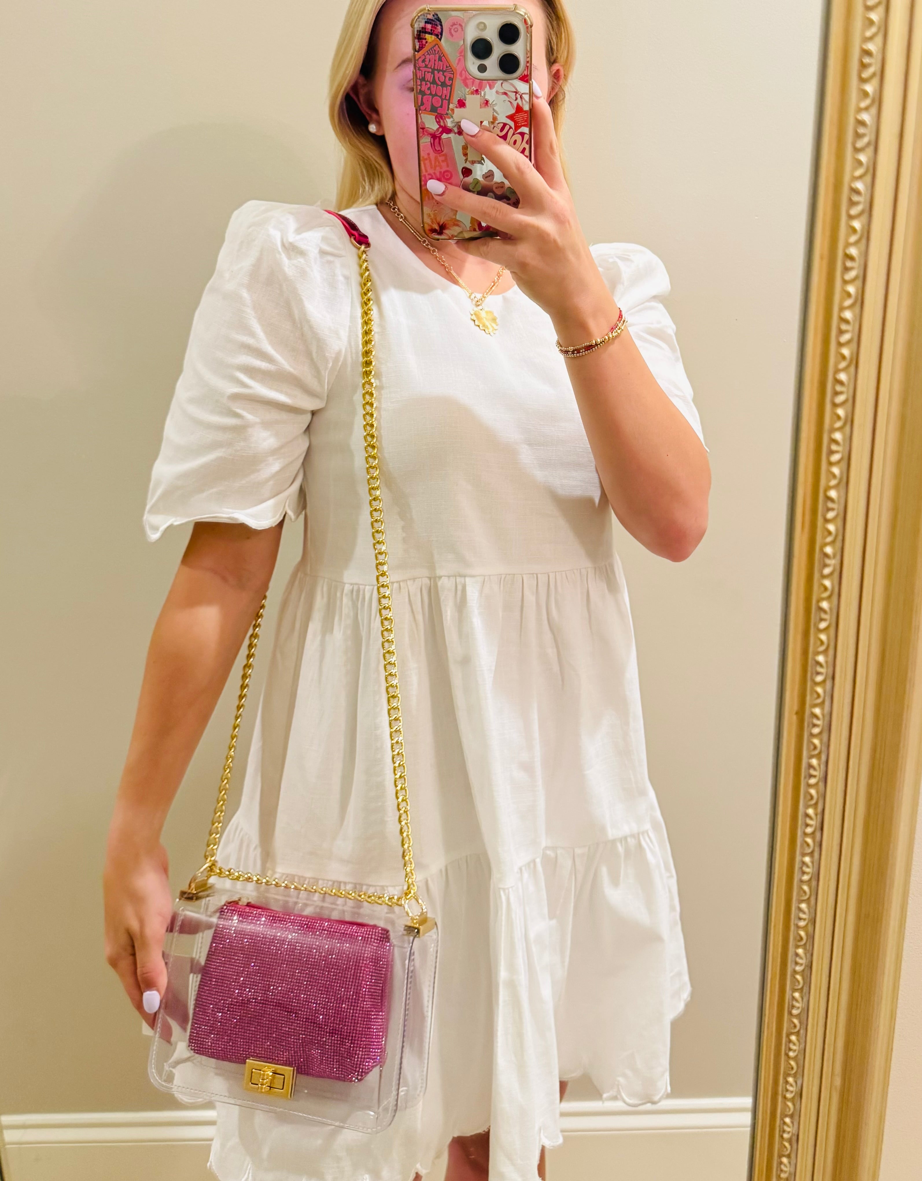 Two-In-One Clear Purse