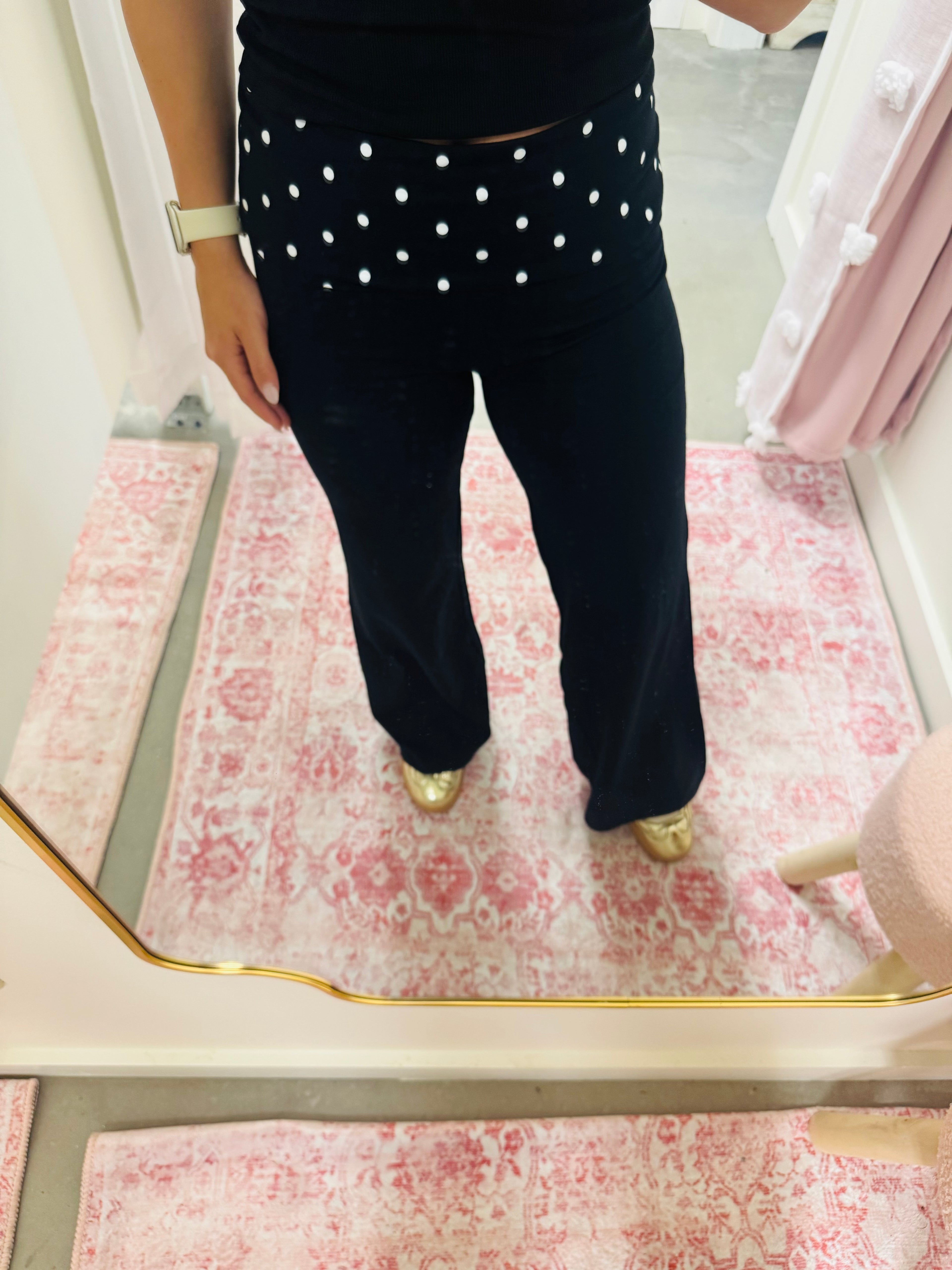 Fold Over Yoga Pants