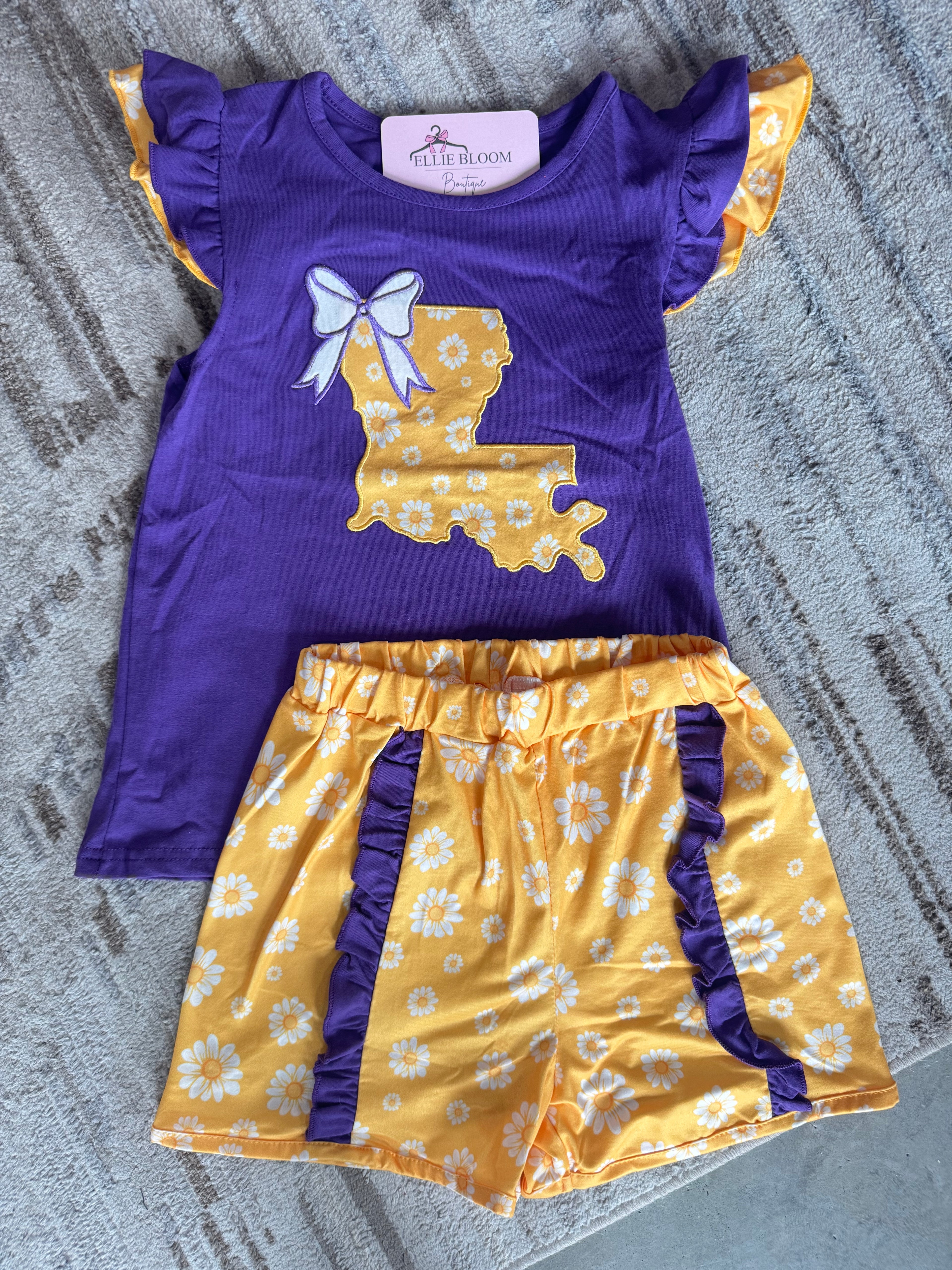 Louisiana Embroidered Set