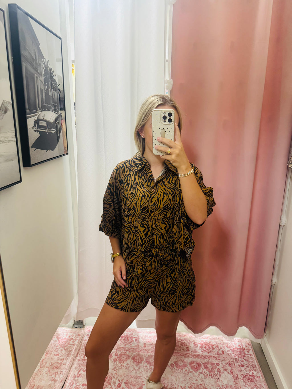 Tiger printed Set