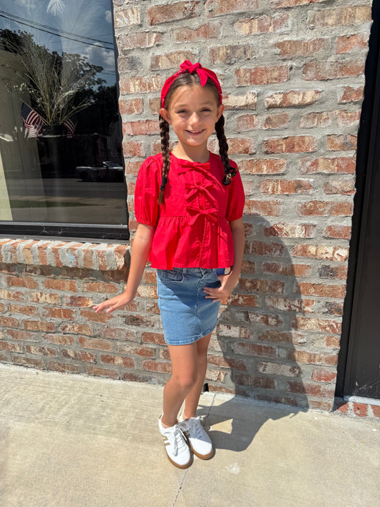 Kids Jean Skirt