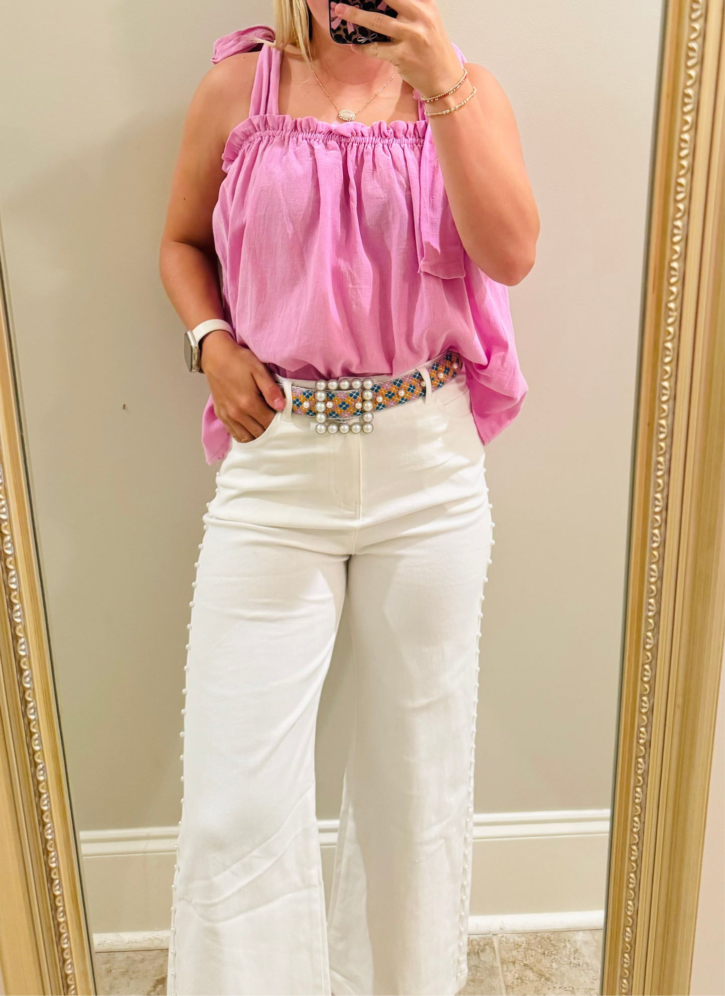 Colorful Pearl Belt