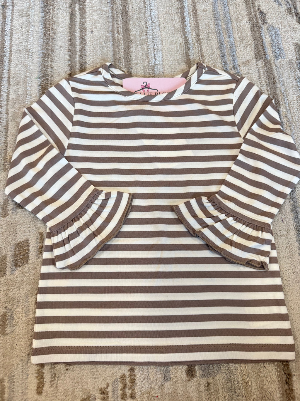 Striped Long Sleep Top