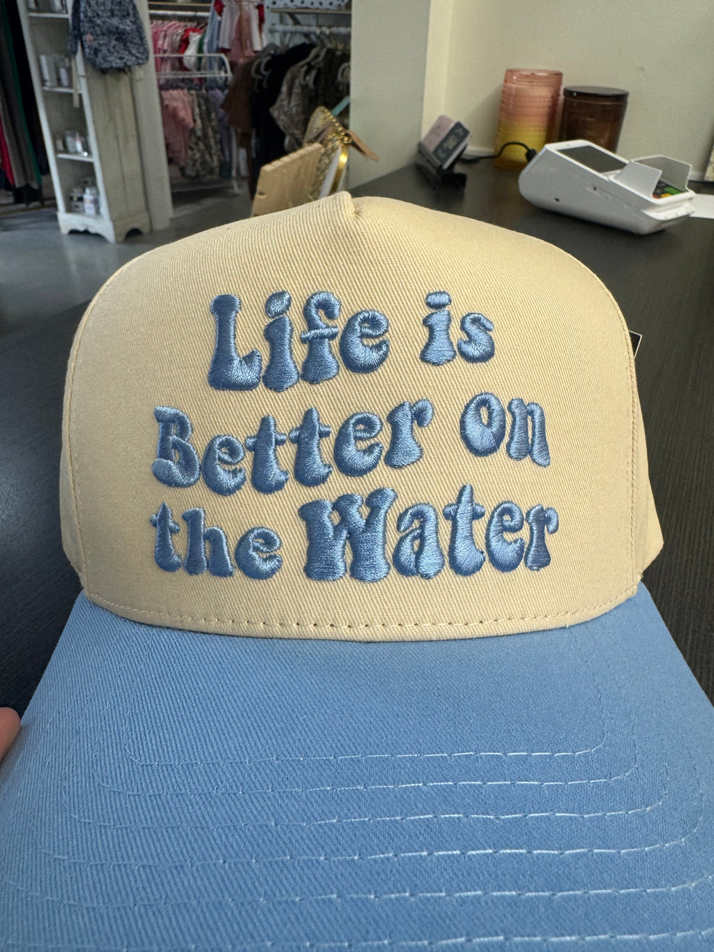 Life Is Better On The Water Trucker