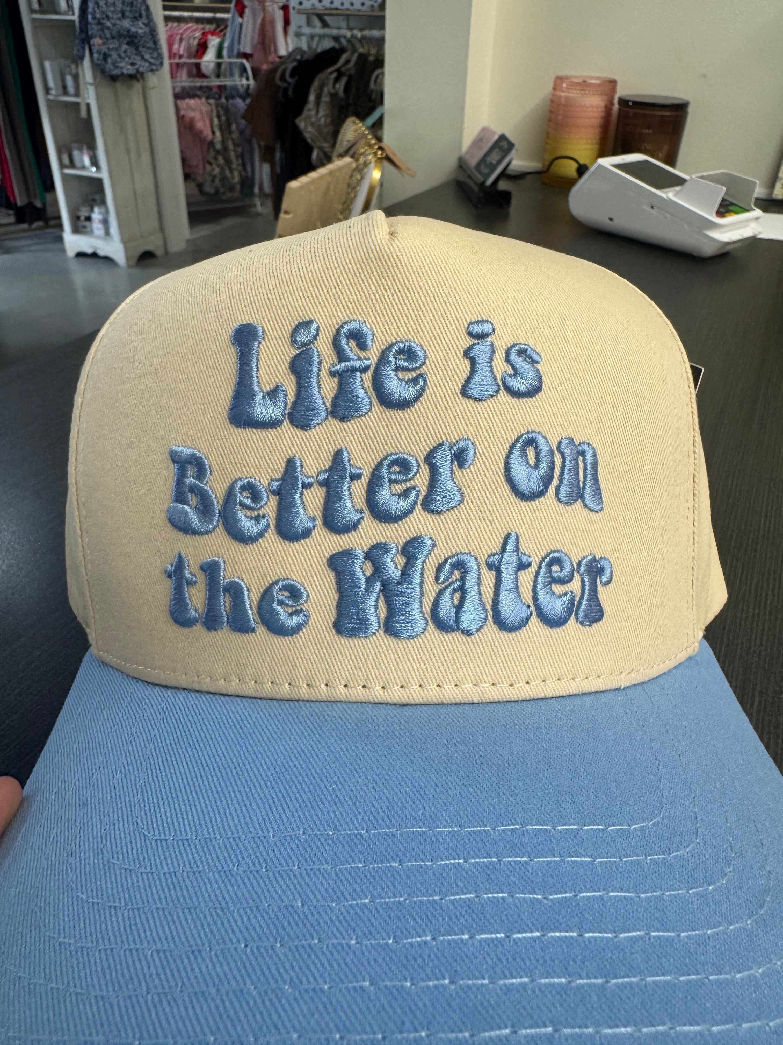 Life Is Better On The Water Trucker