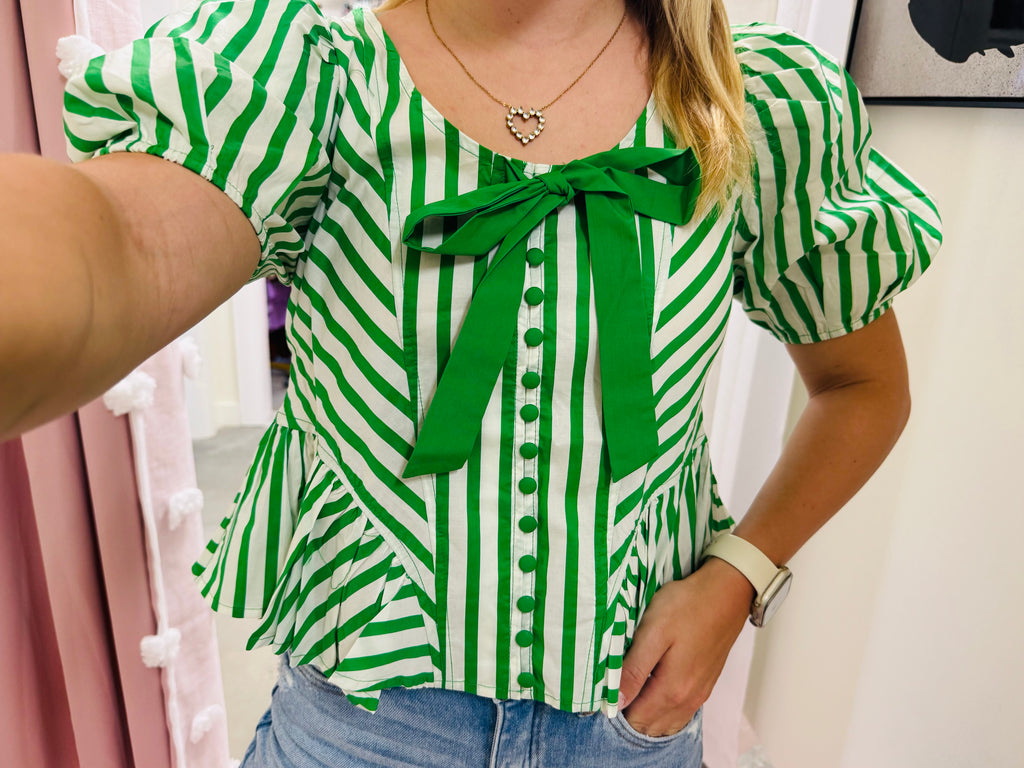 Master’s Peplum Top