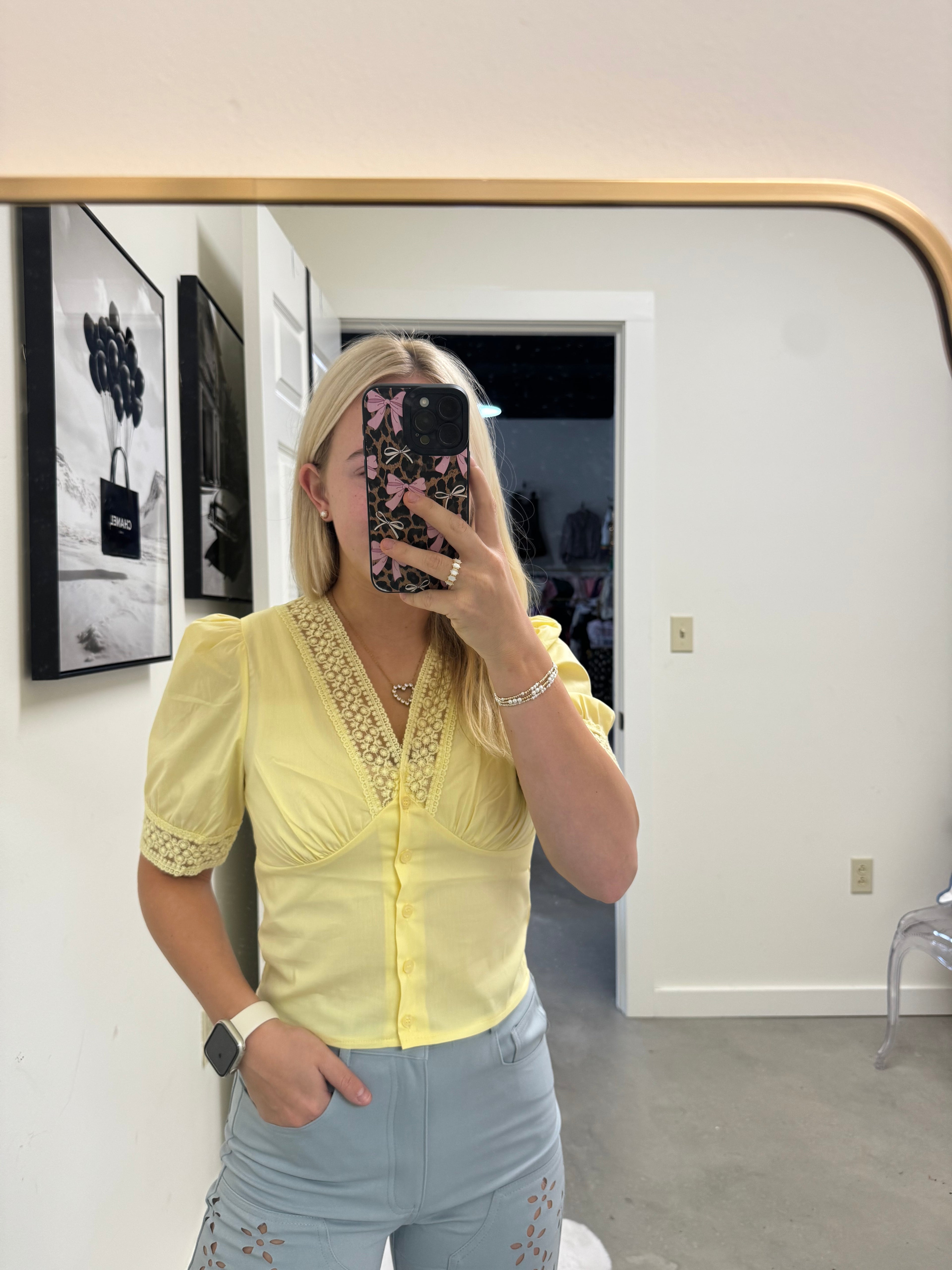 Spring Yellow Top