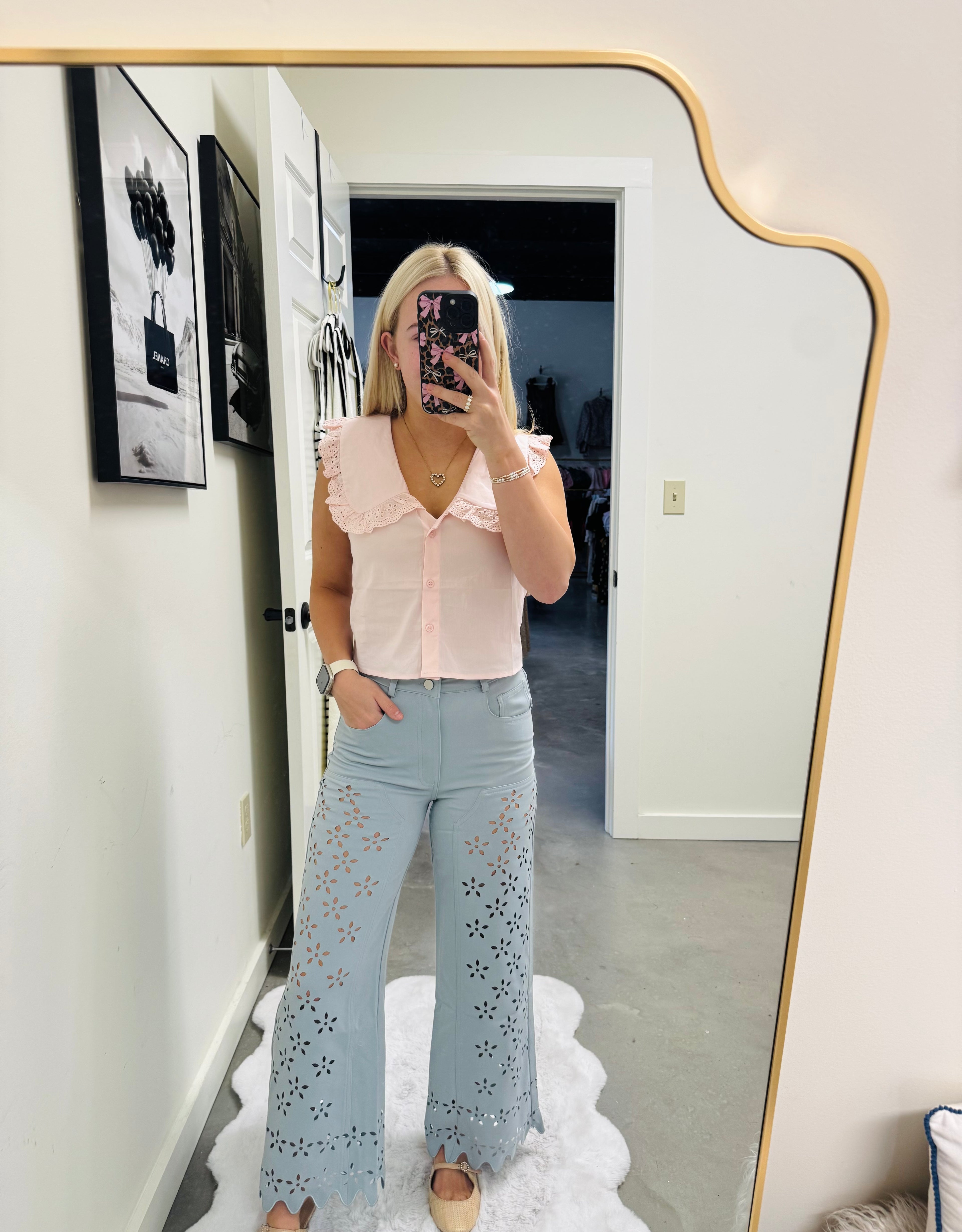 Spring Pink Top