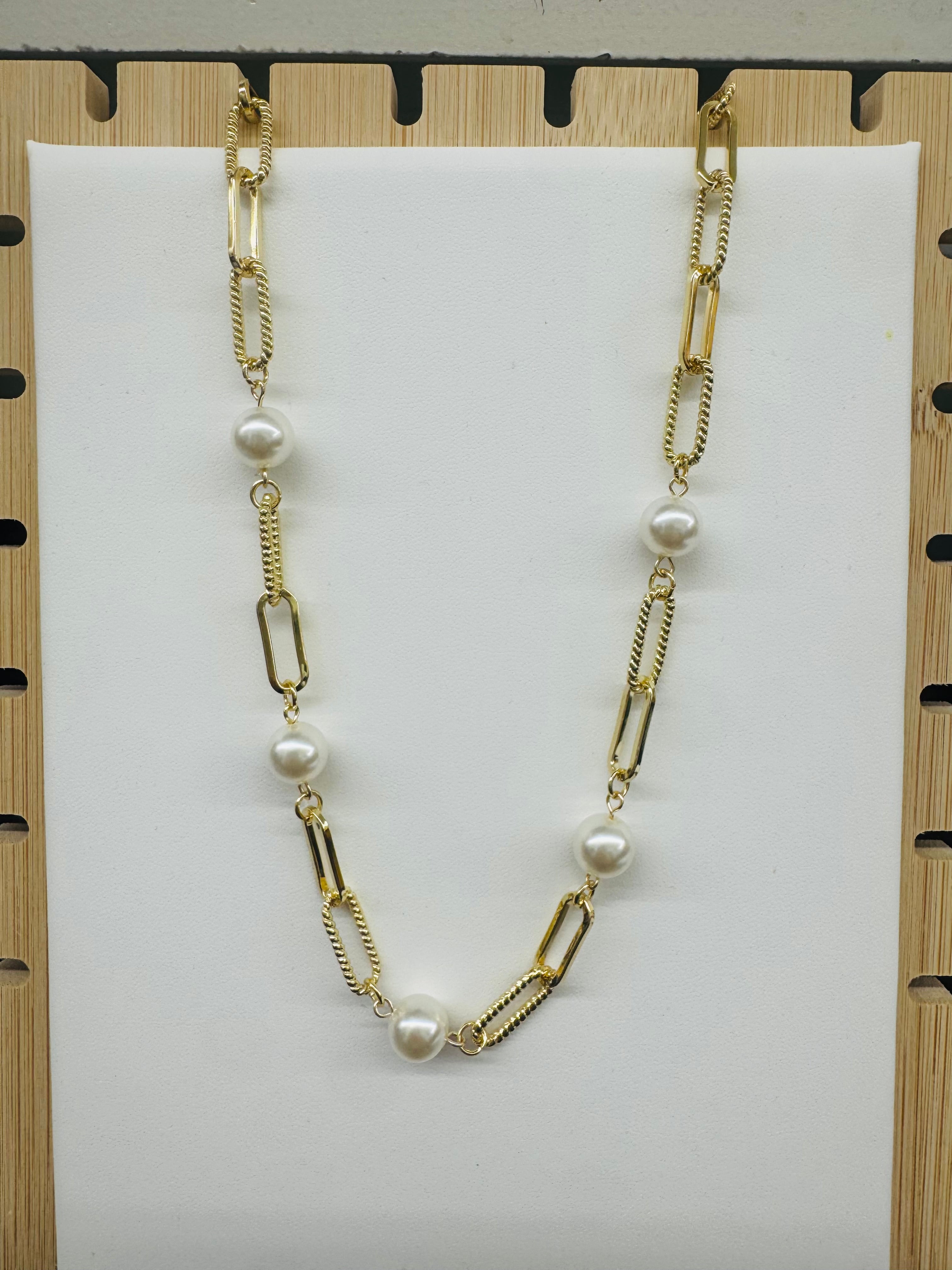 Pearl Link Necklace