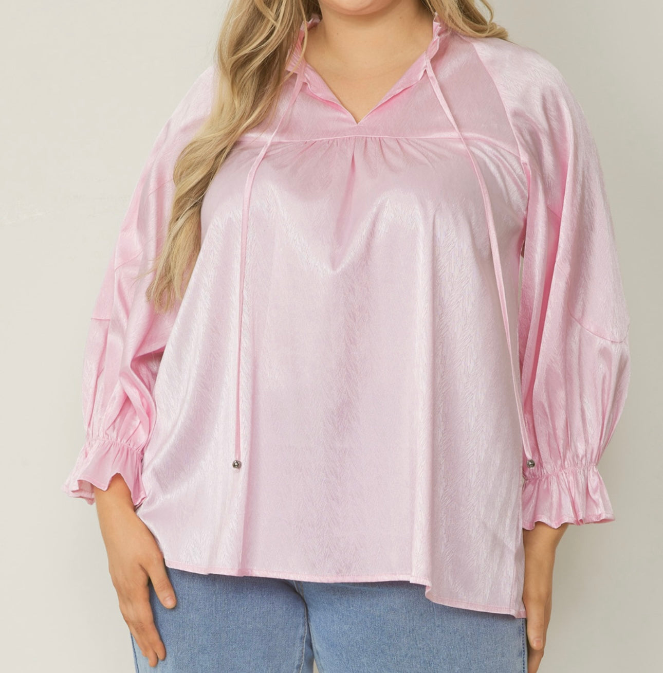 Shimmer in Pink Top
