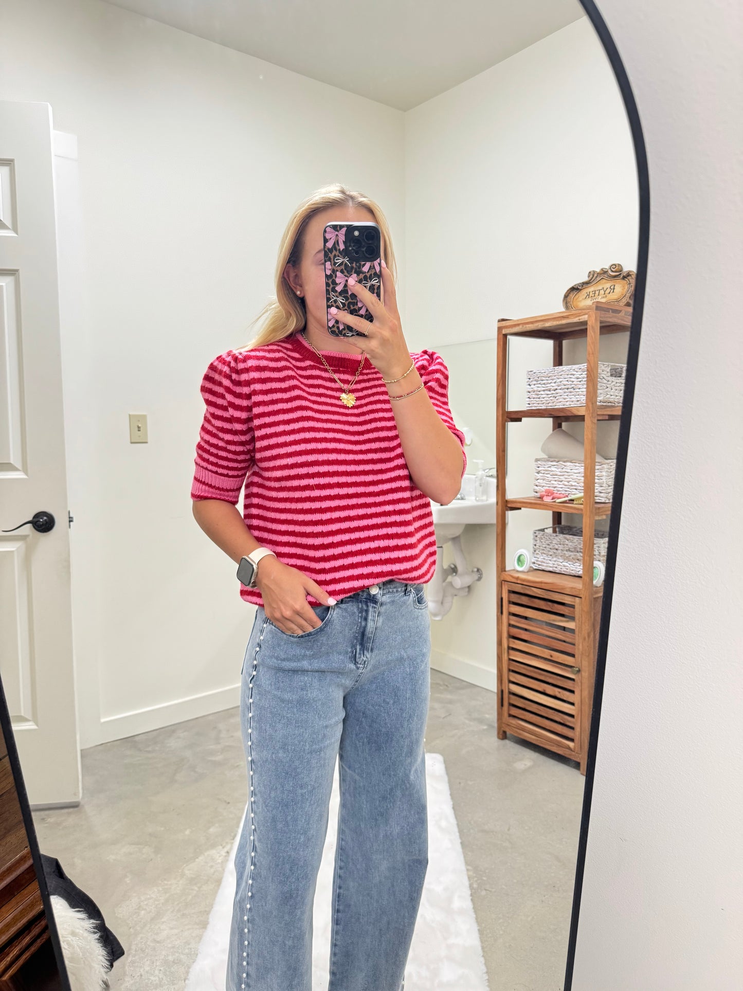 Striped Sweater Top