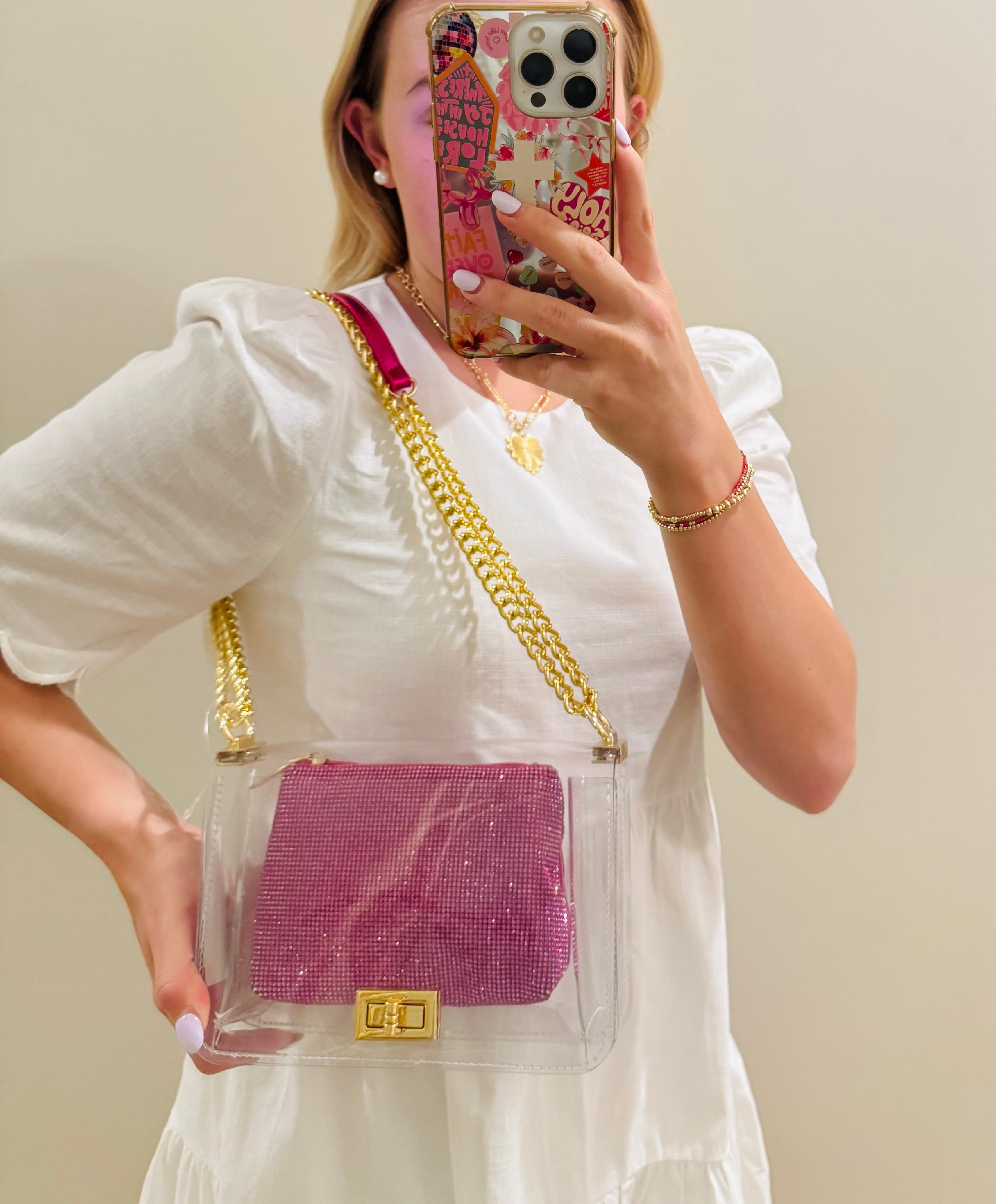 Two-In-One Clear Purse