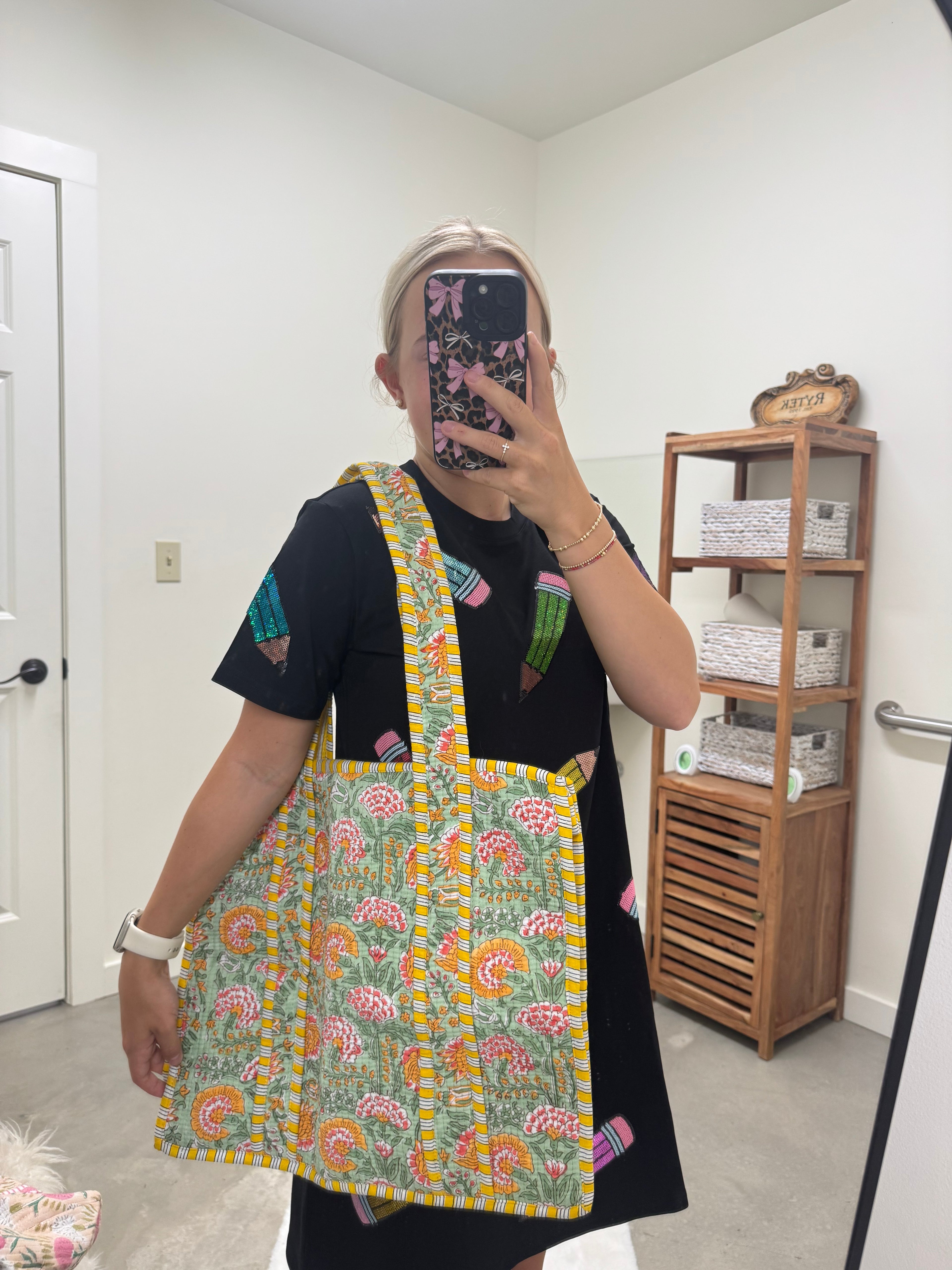 Take me With You Floral Bag