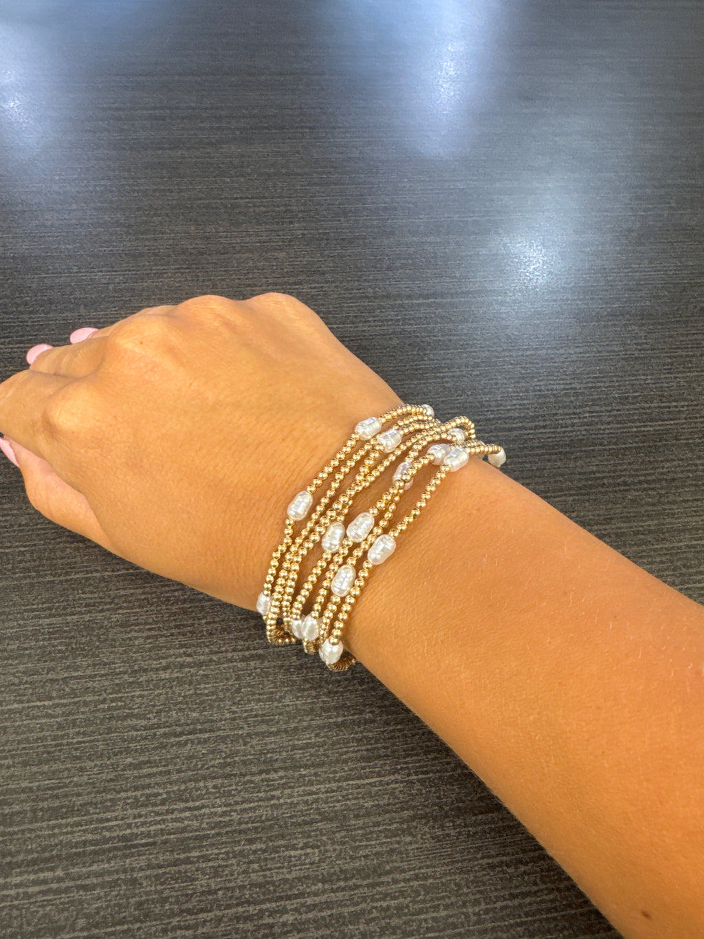 Golden Hour Pearl Stack