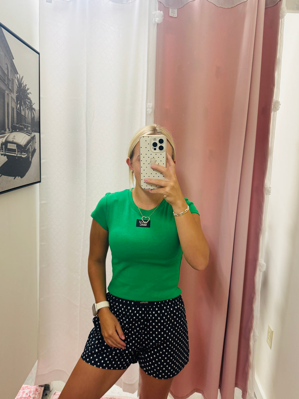 Lulu Mac Kelly Green Tee