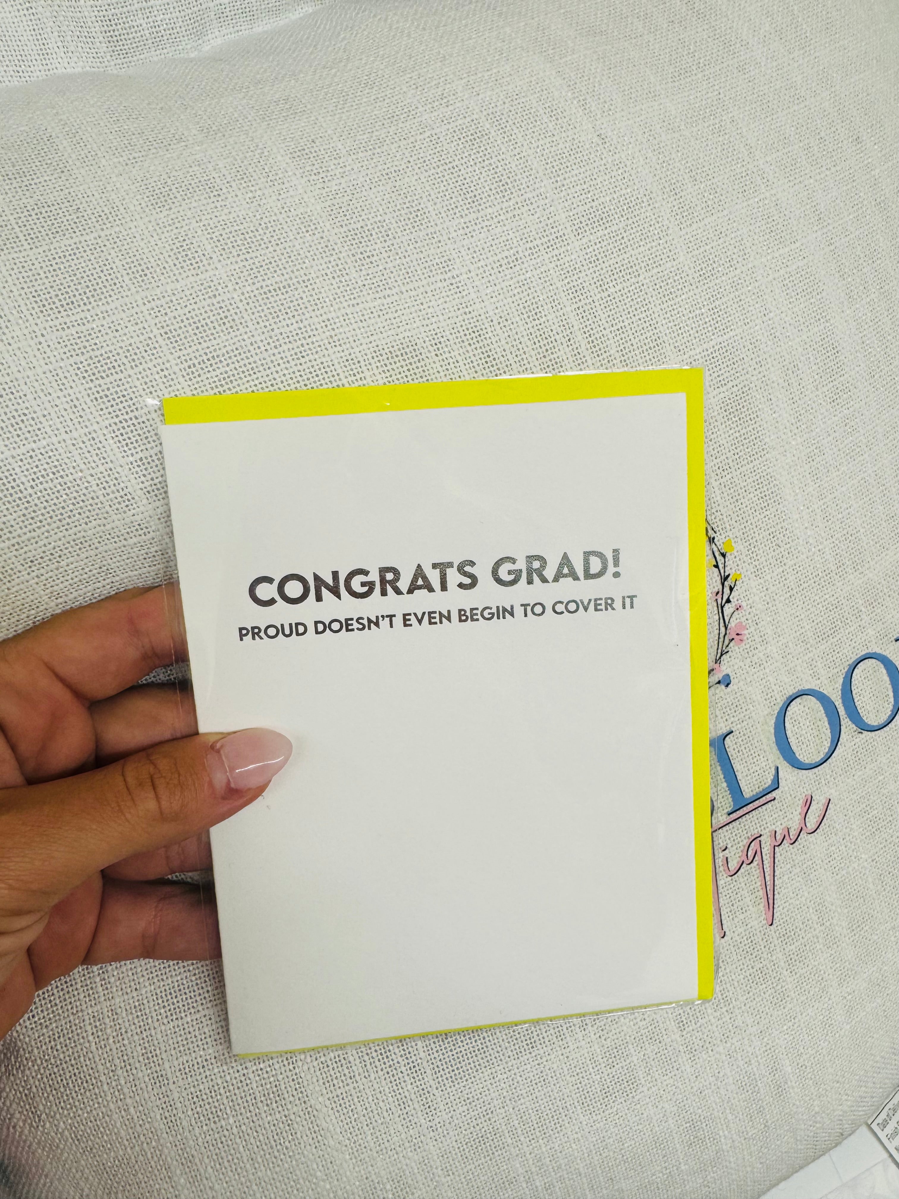 Congrats Grad Card