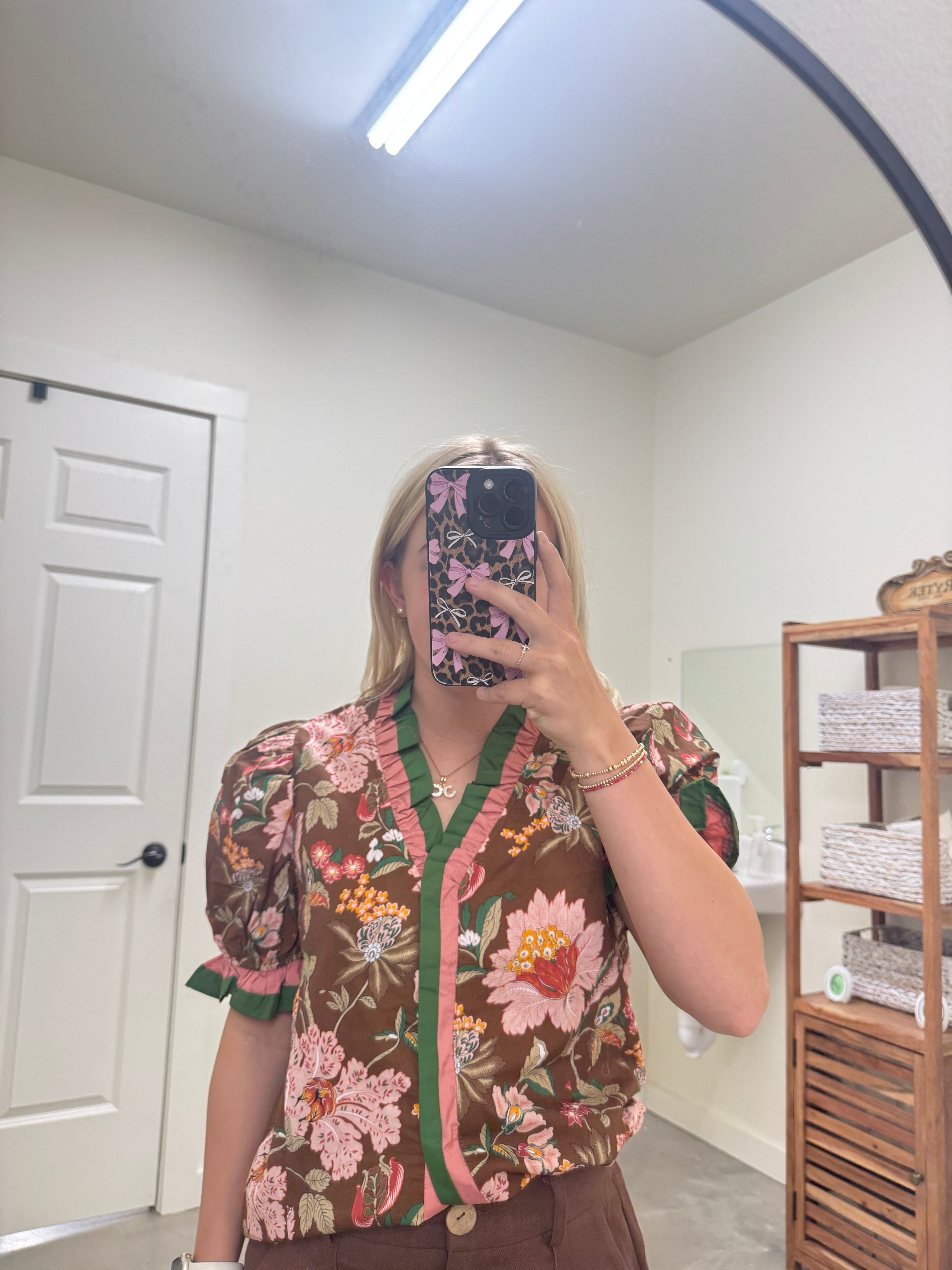 Floral Chocolate Top