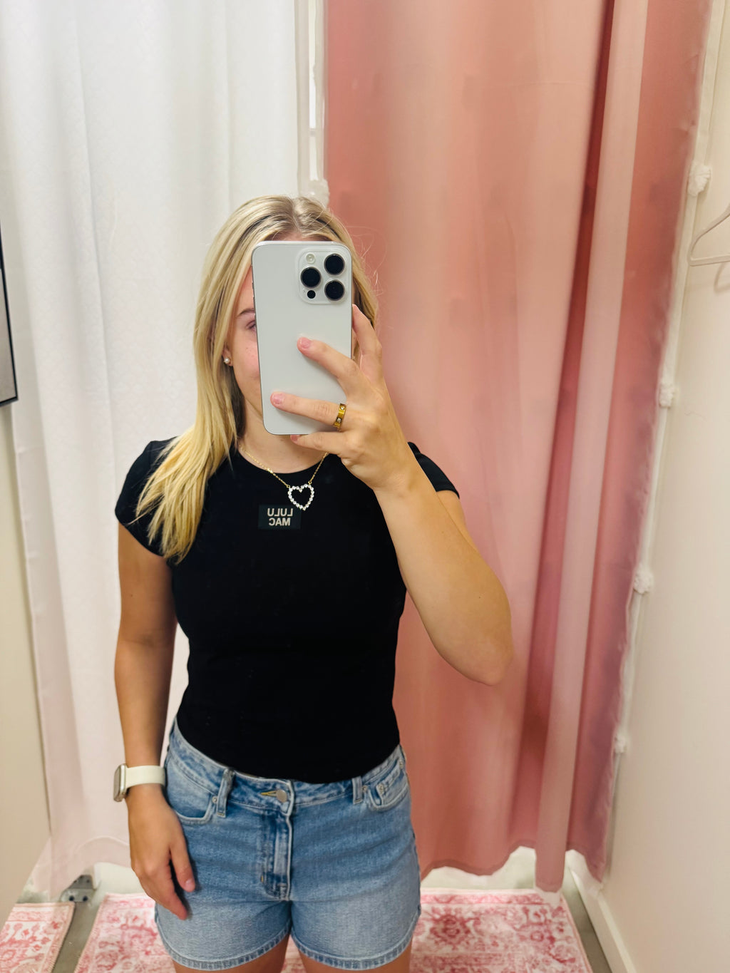 Black Baby Tee