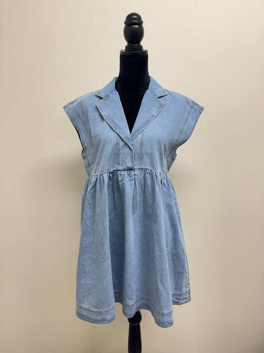 Babydoll Denim Dress