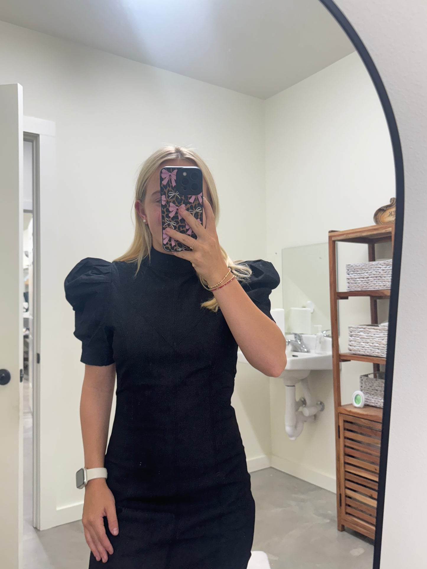 Black Denim Dress