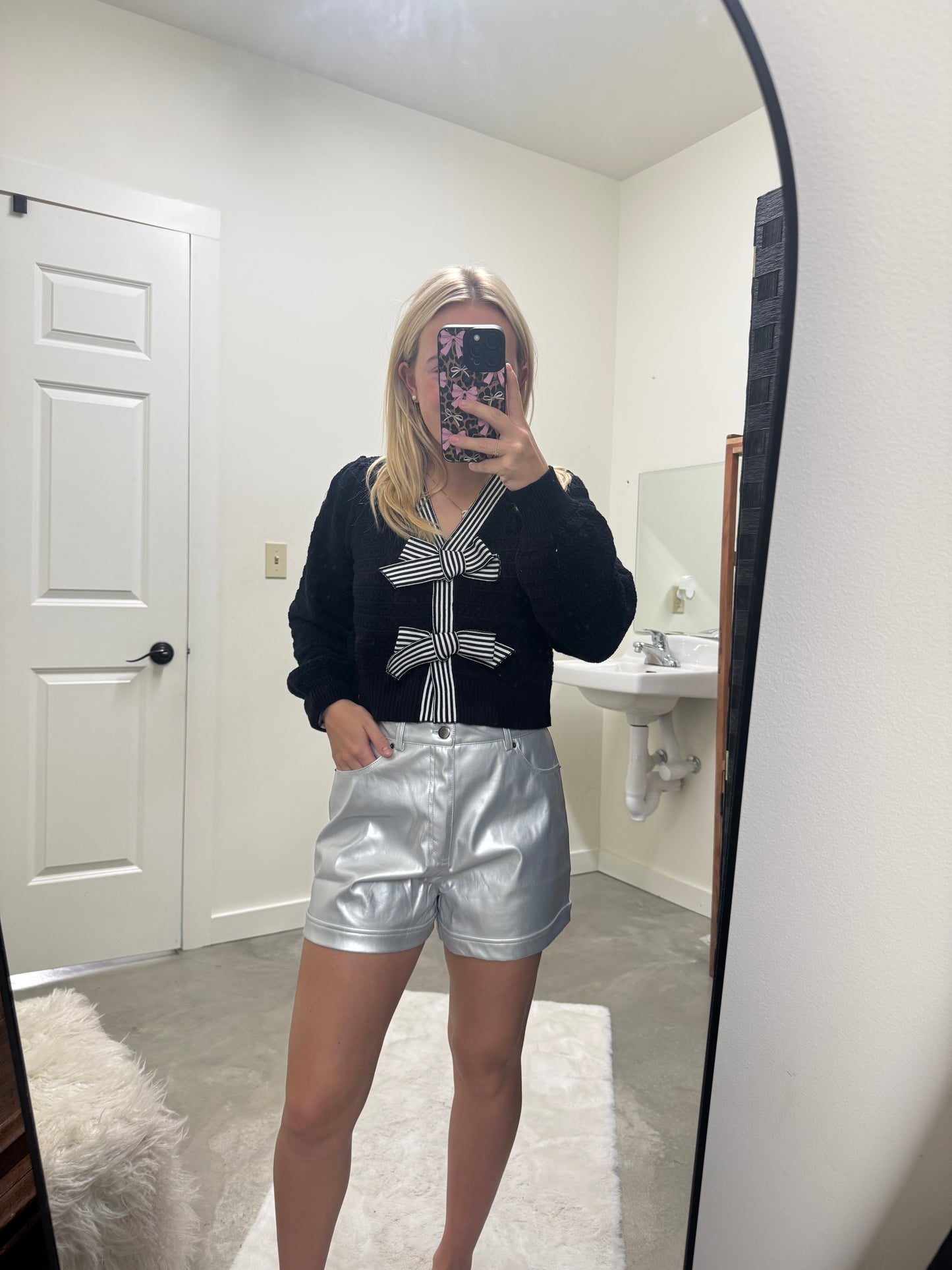 Black Bow Sweater