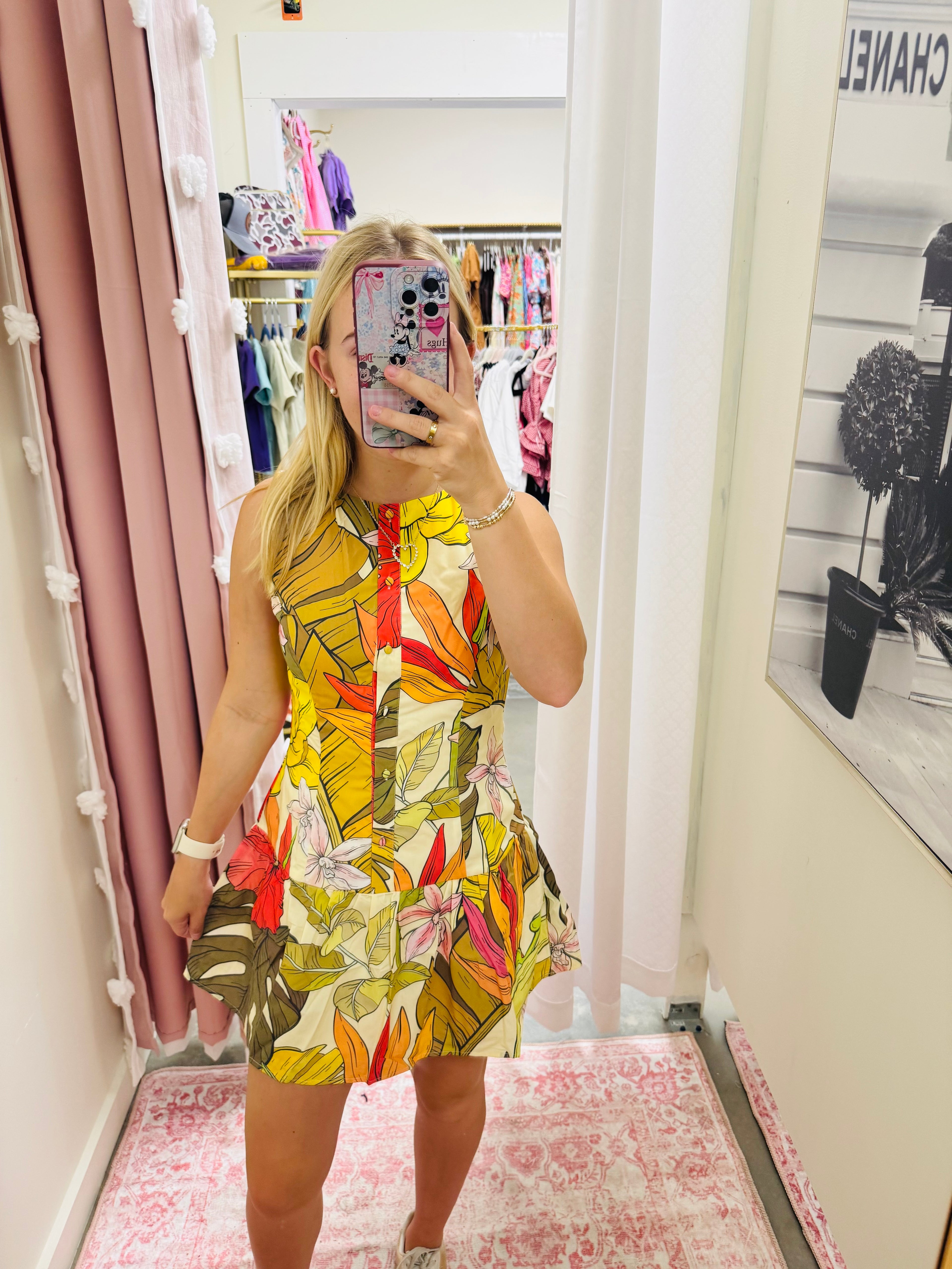 Bright Tropical Dress
