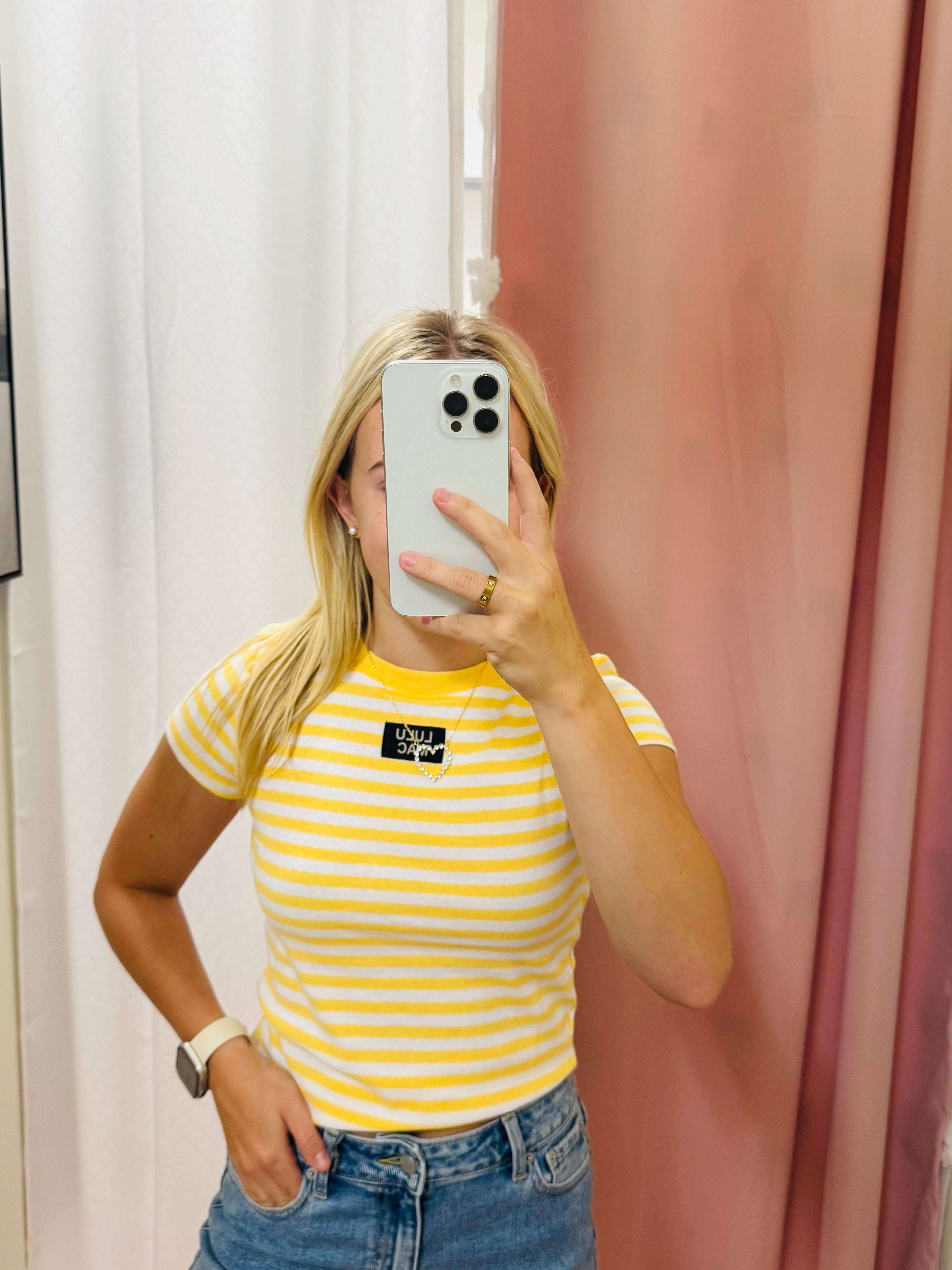 Golden Yellow Baby Tee