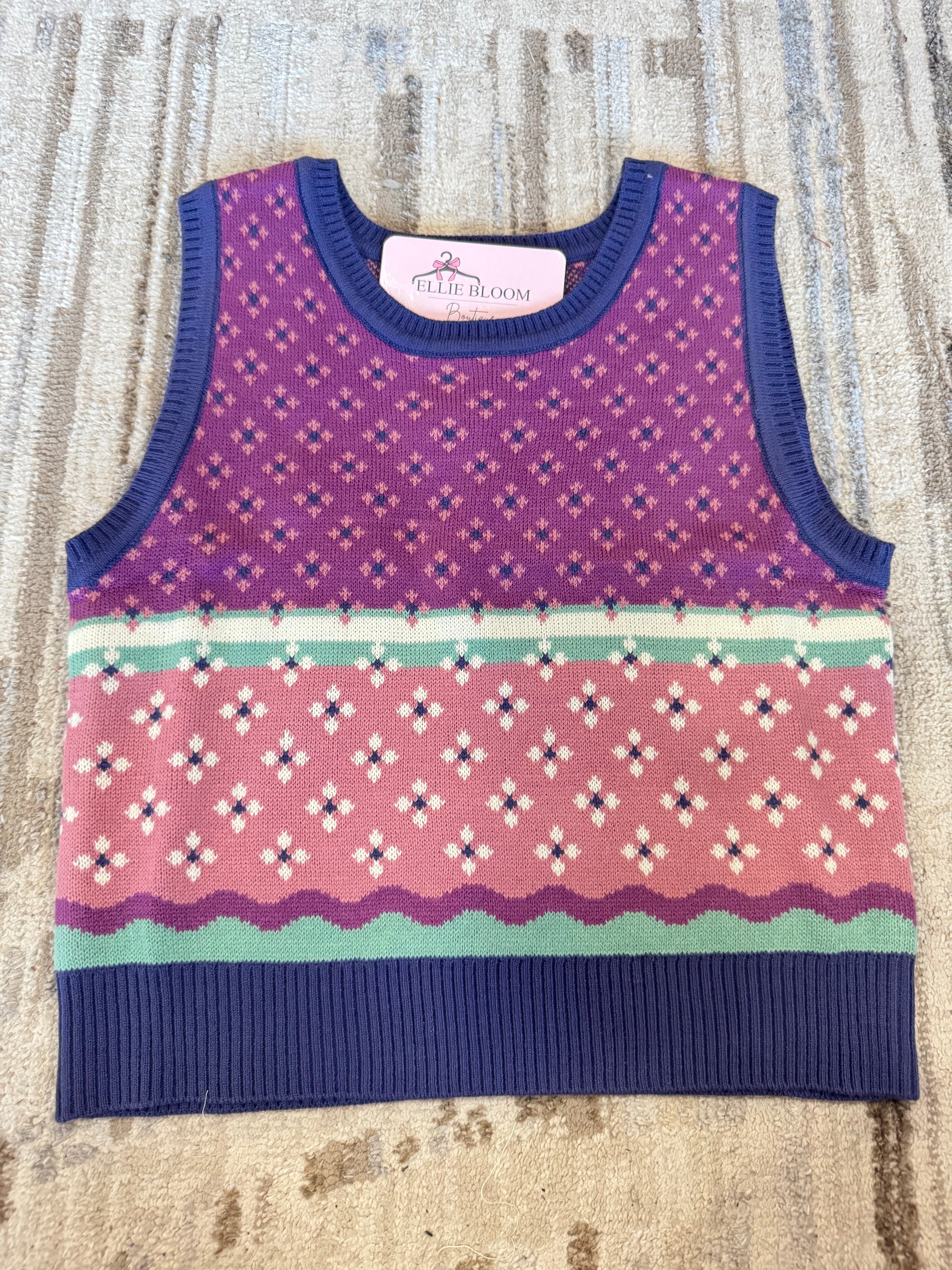Patterned Vest