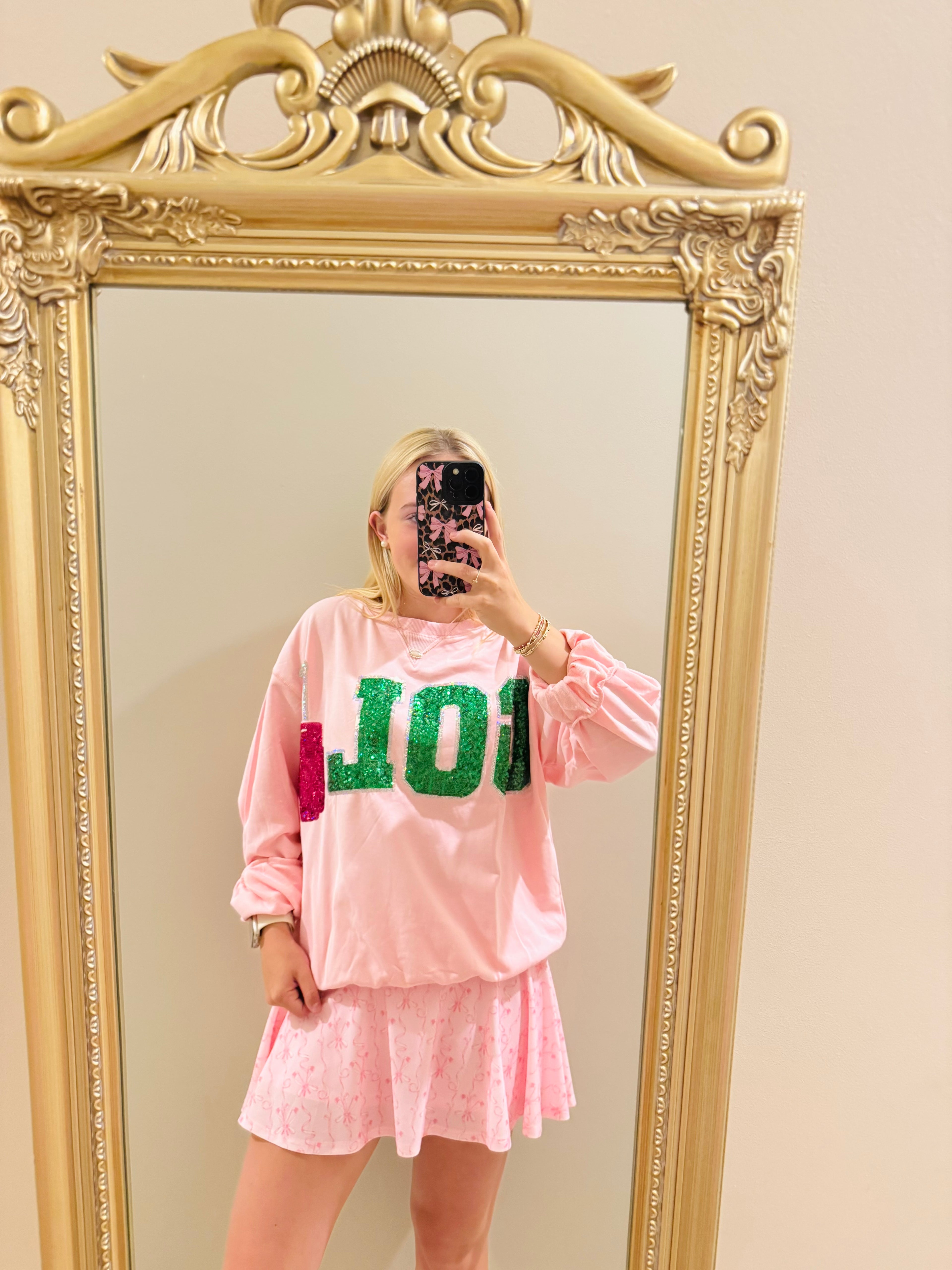 Sequins Golf Sweatshirt