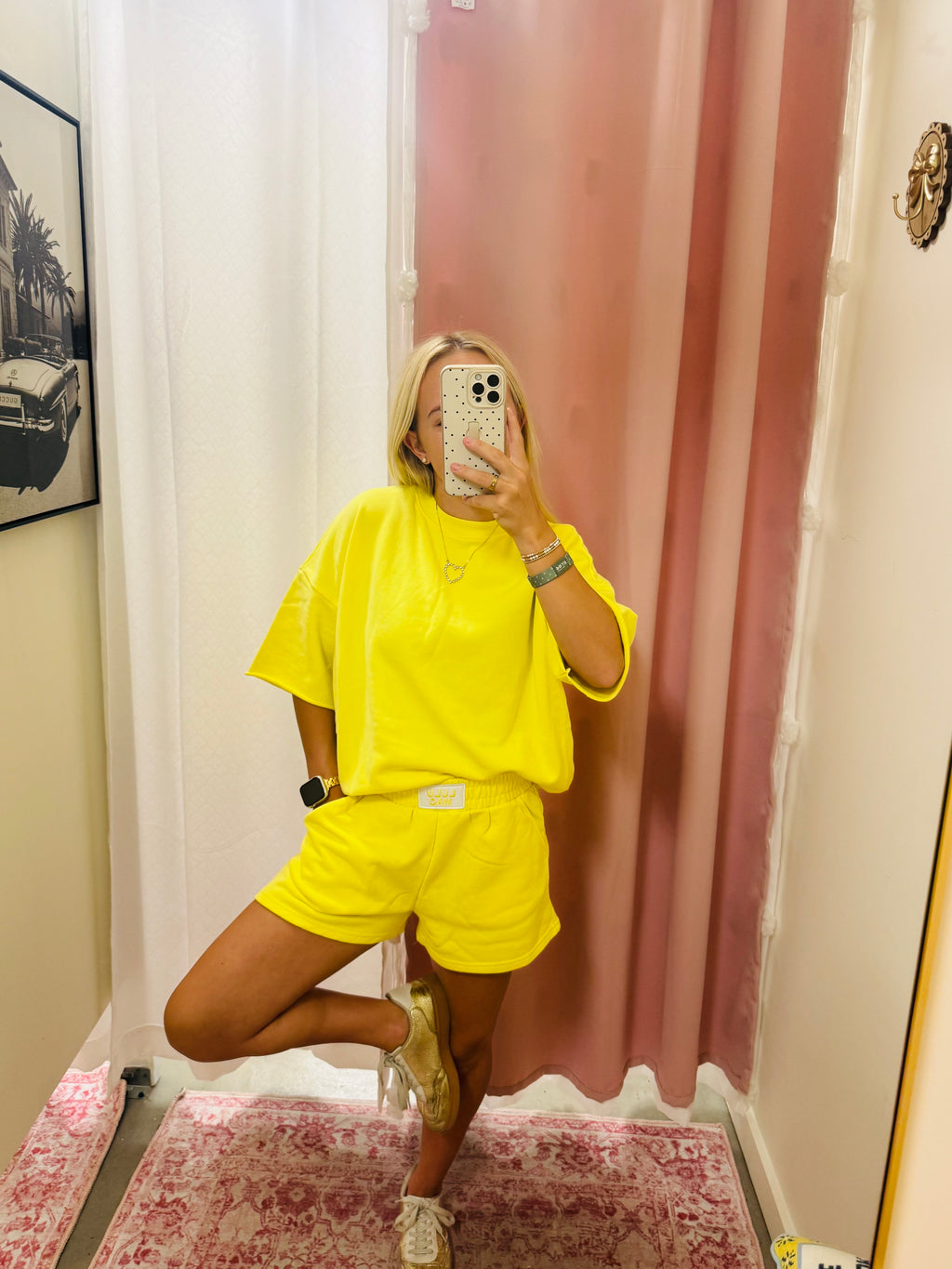 Lulu Mac Yellow S/S Top