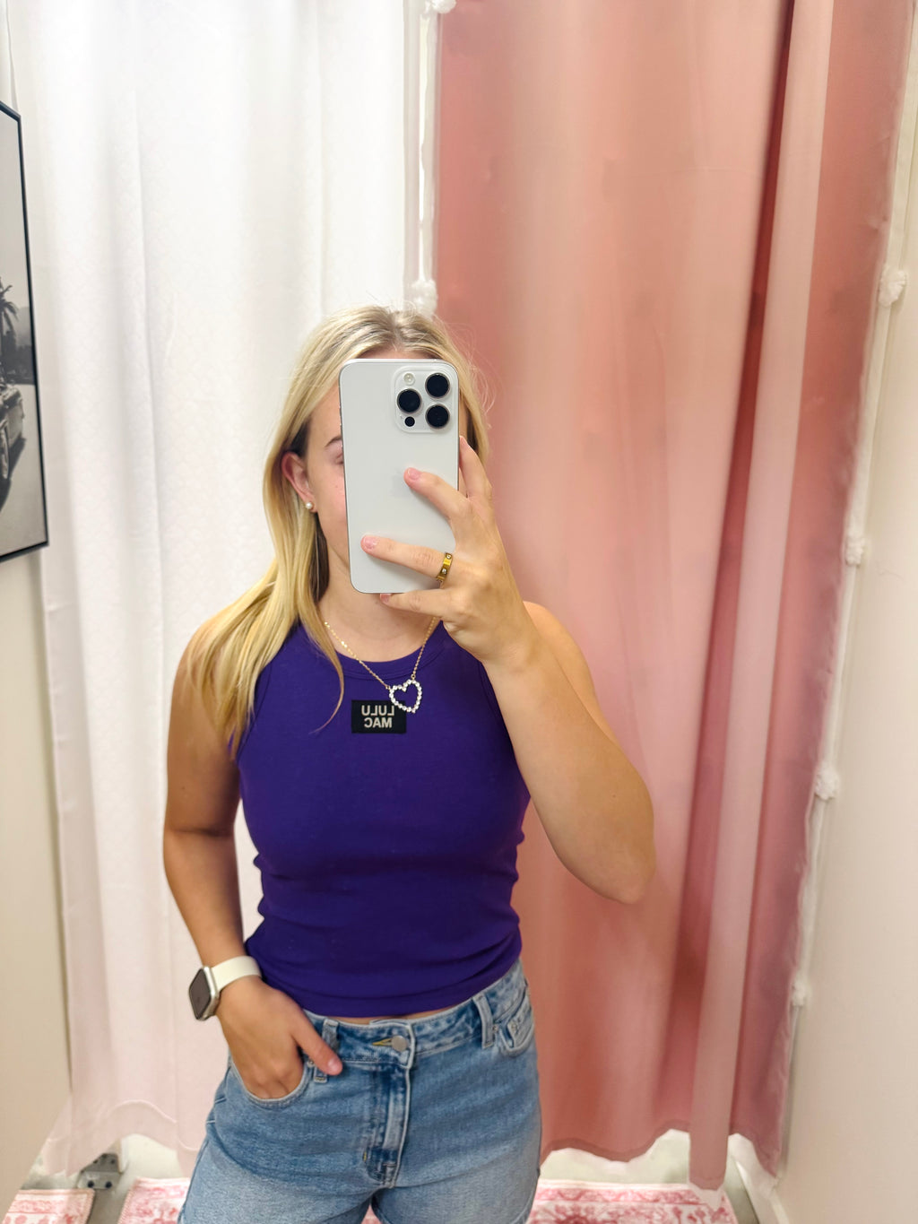 Plain Purple Tank