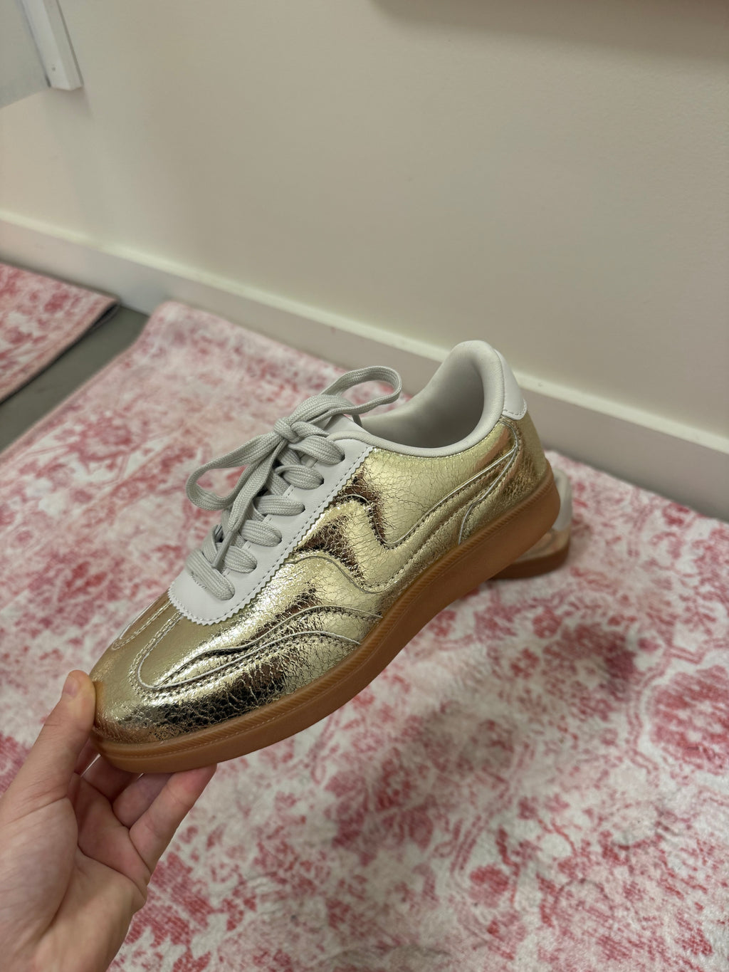 Gold Full Back Sneaker