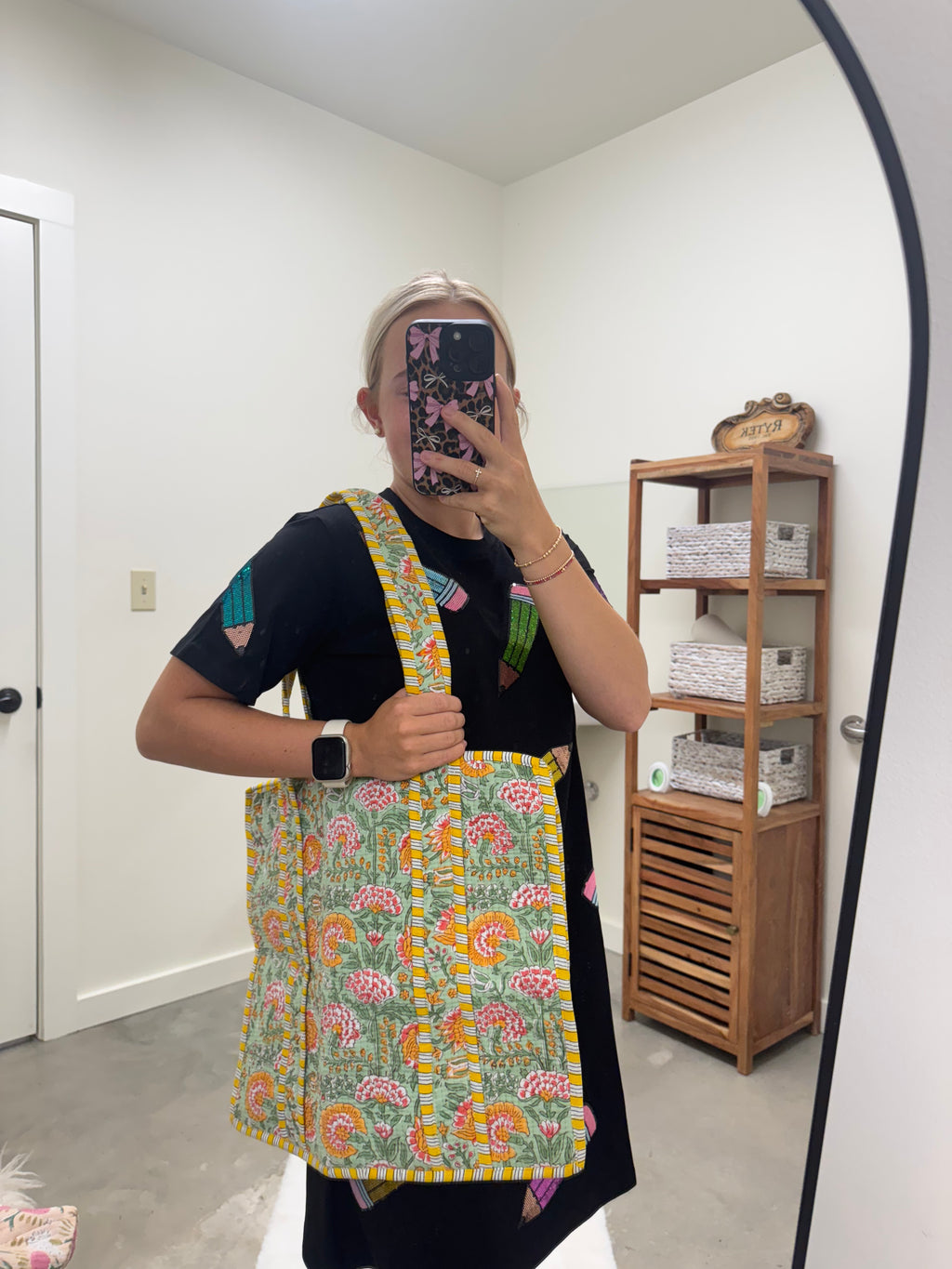 Take me With You Floral Bag