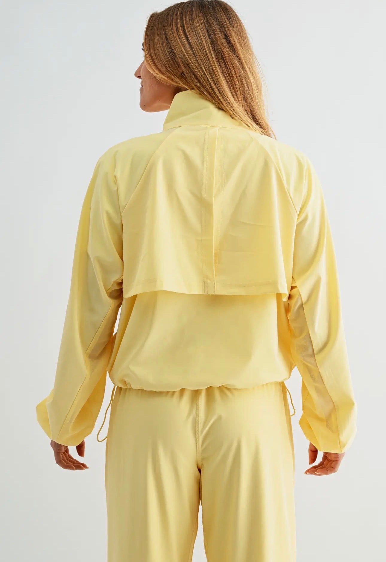 Yellow Windbreaker