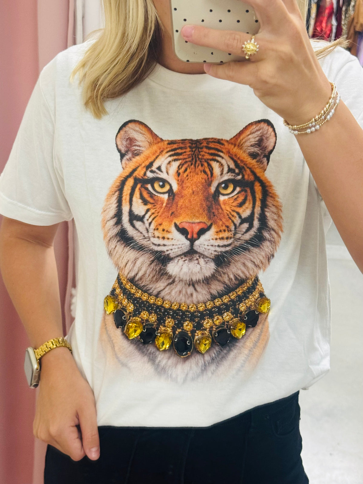 Jeweled Tiger Tshirt