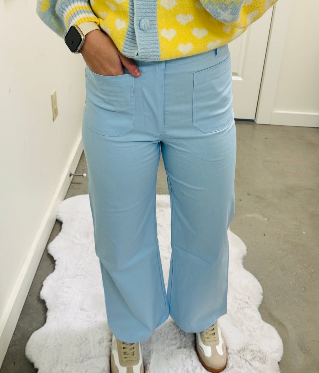 Sky Blue Pants