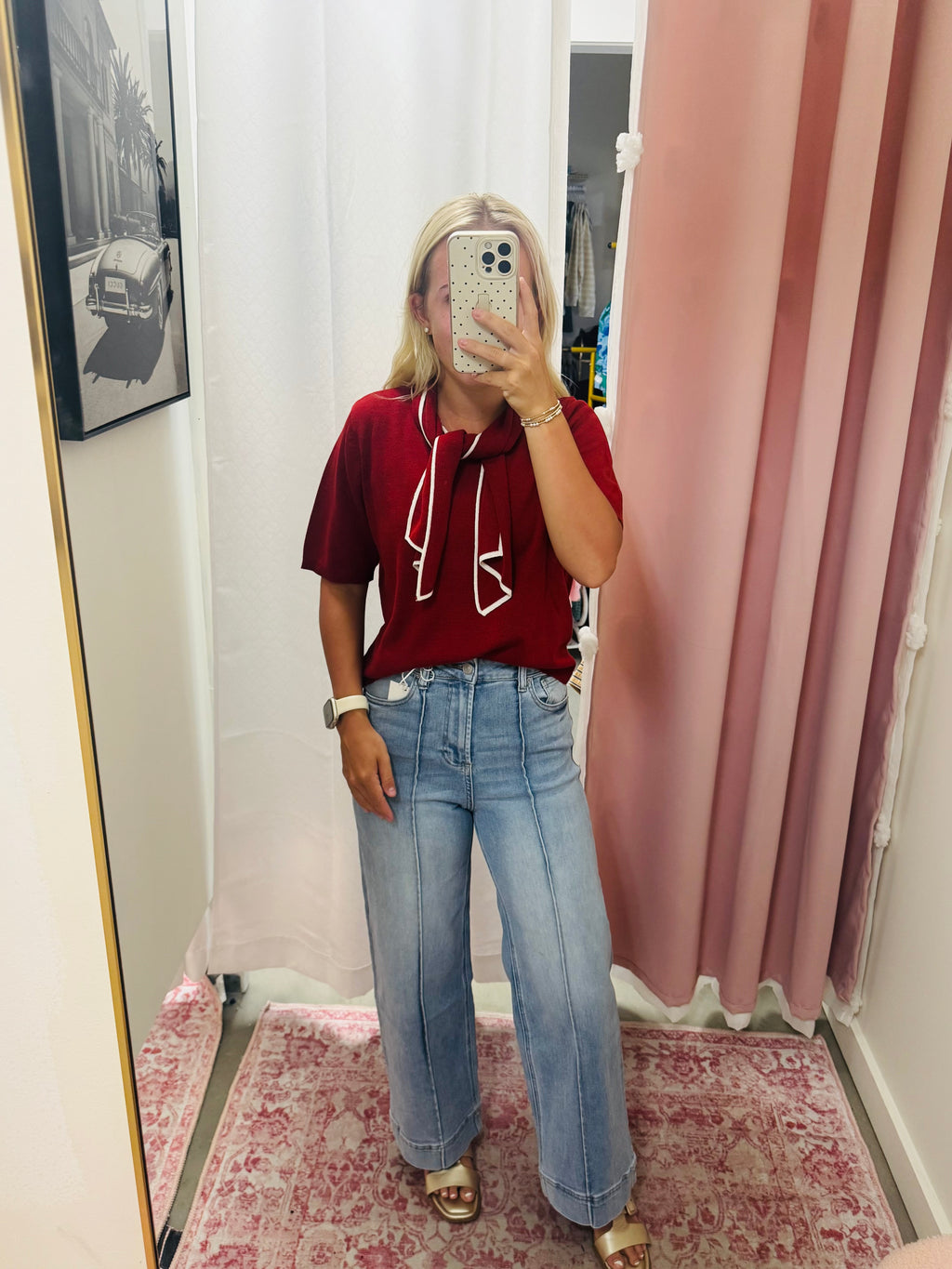 Light Pintuck Pants