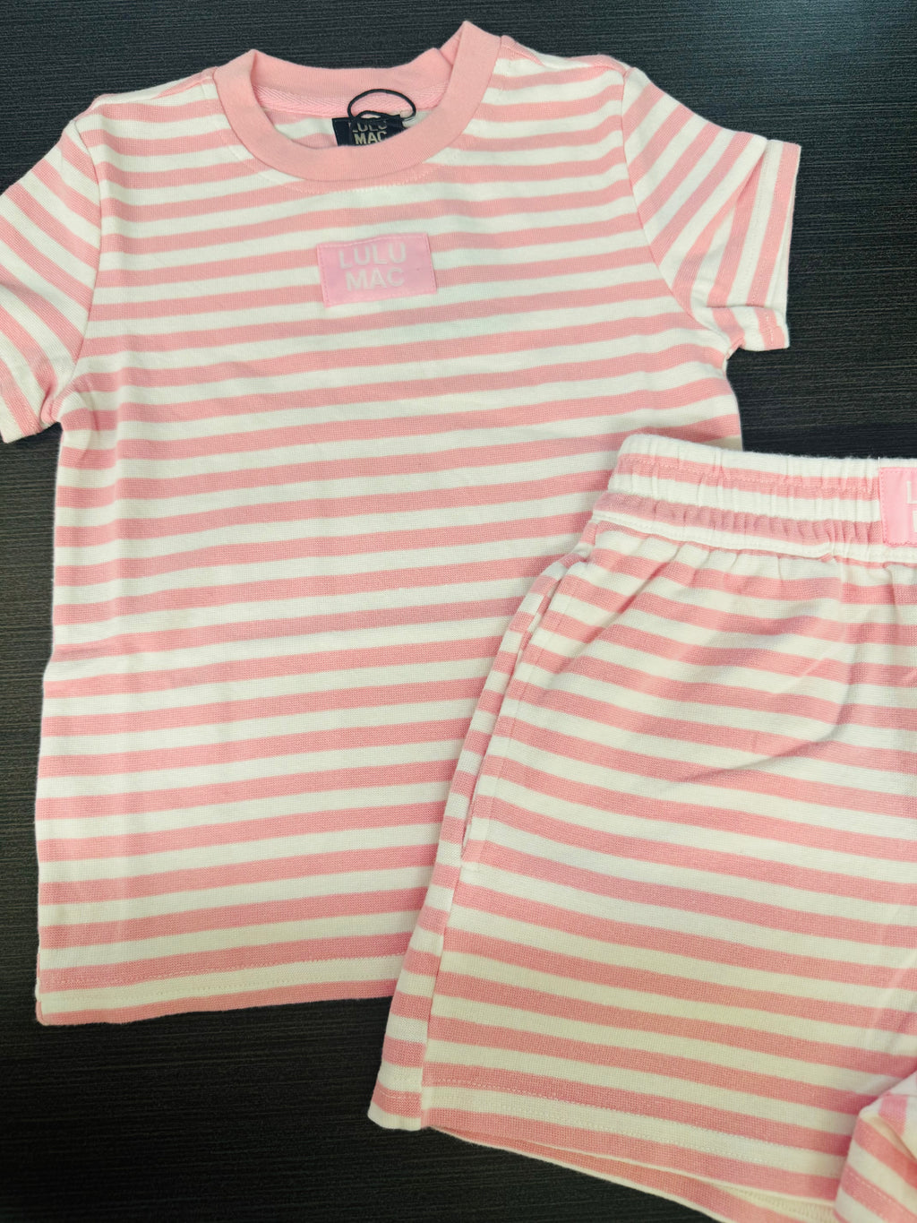 Youth Pink Stripe Top