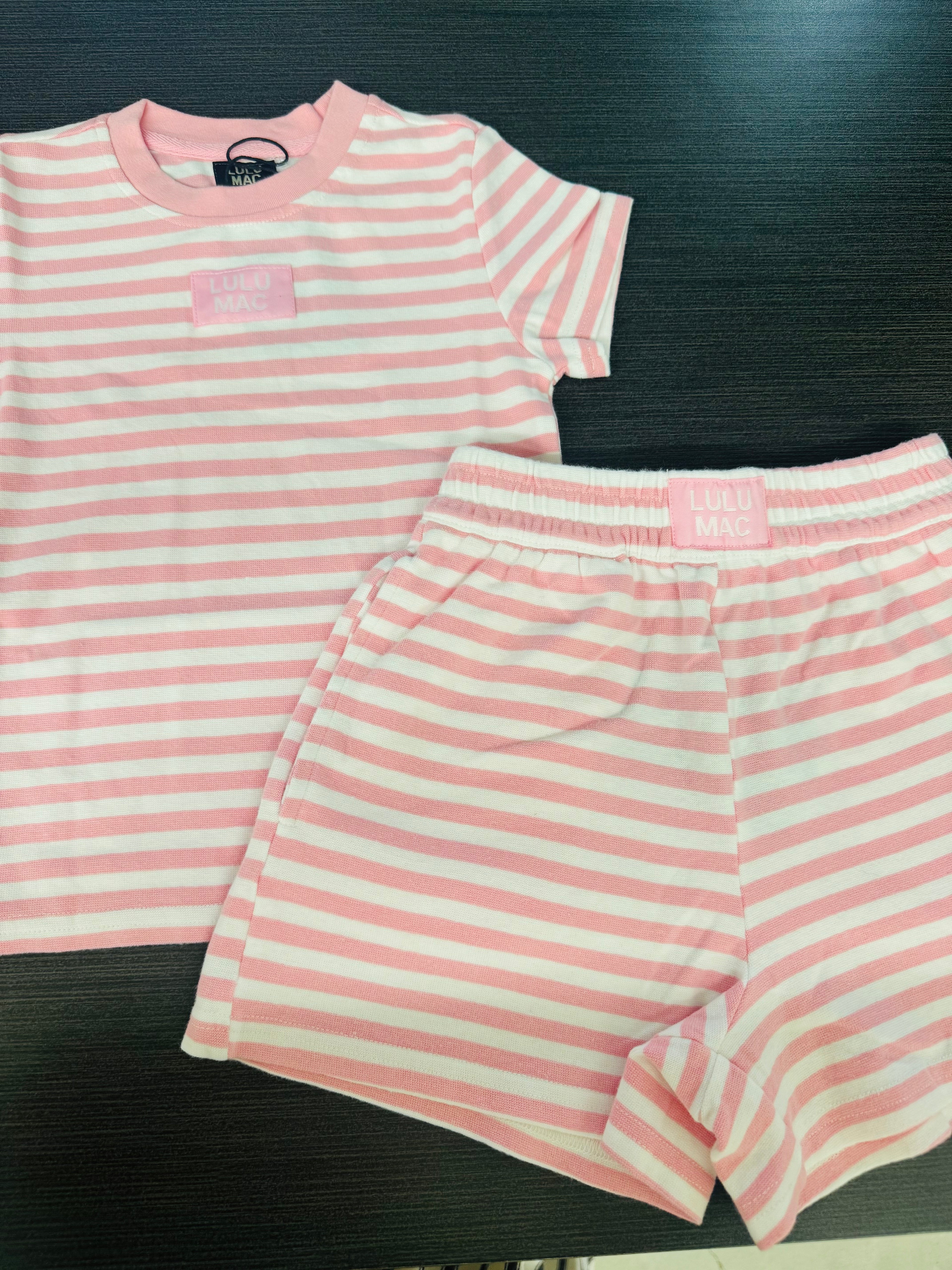 Youth Pink Stripe Top