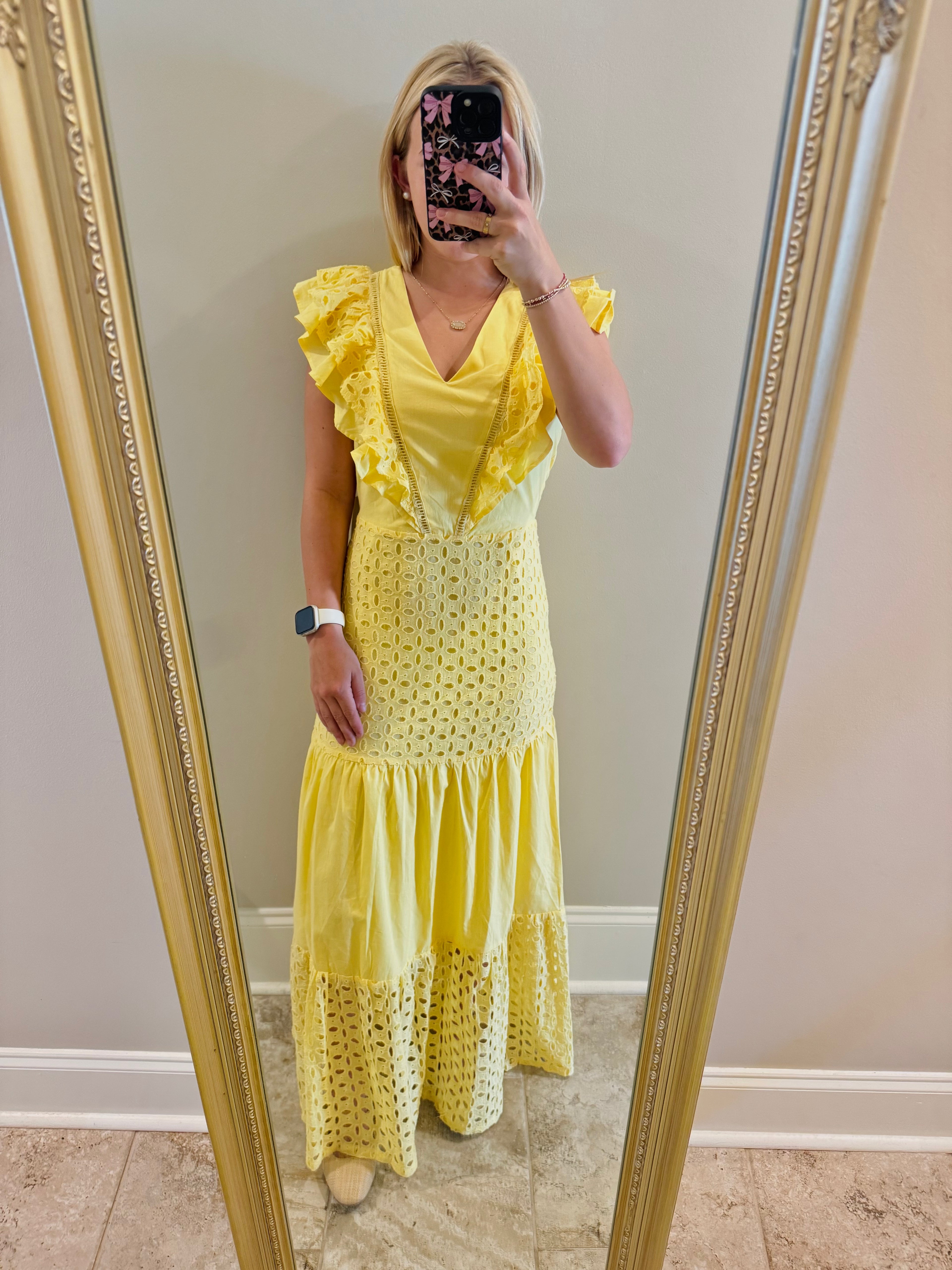 Yellow Sunshine Maxi Dress