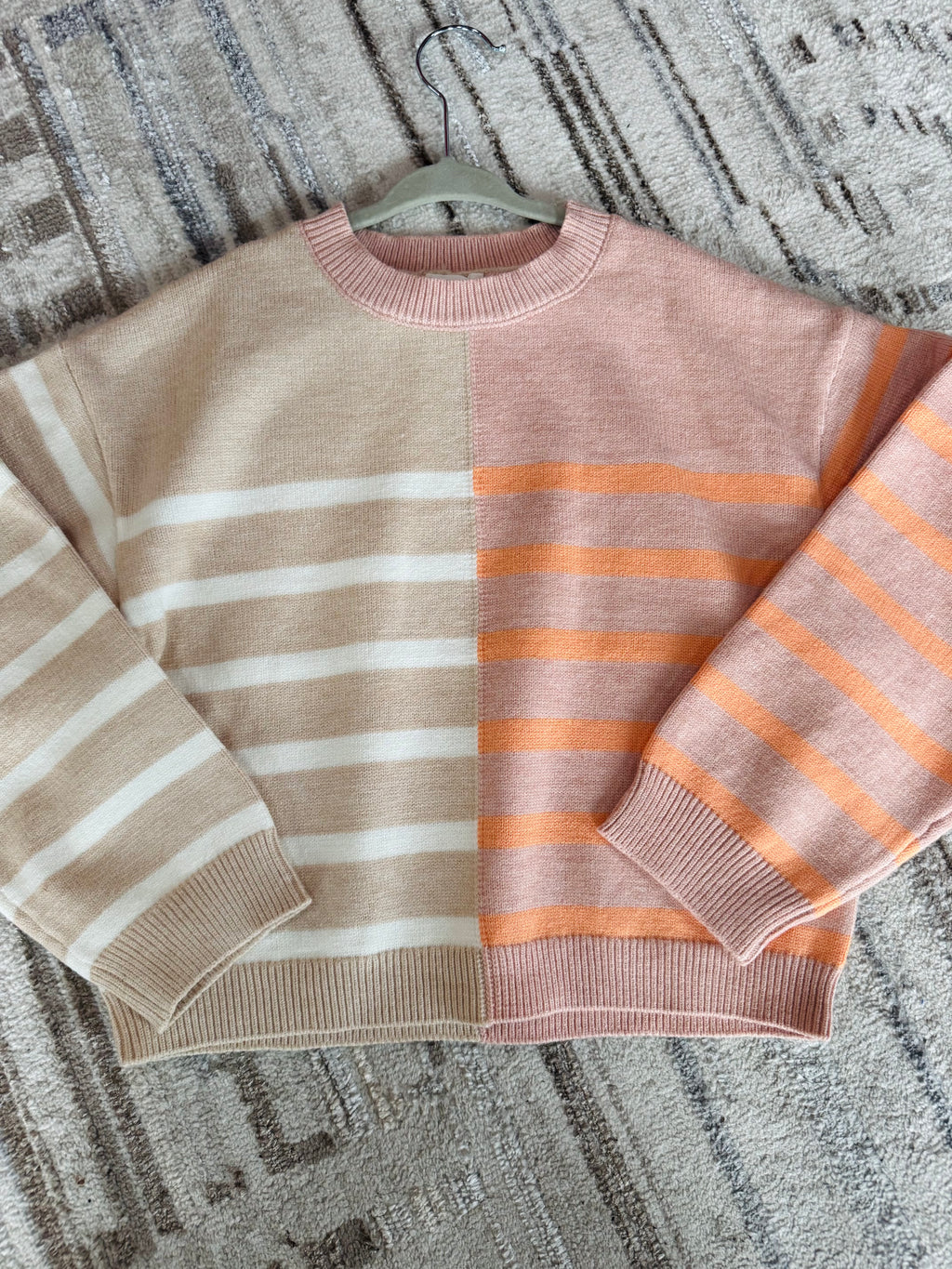 Tween Colorblock Sweater