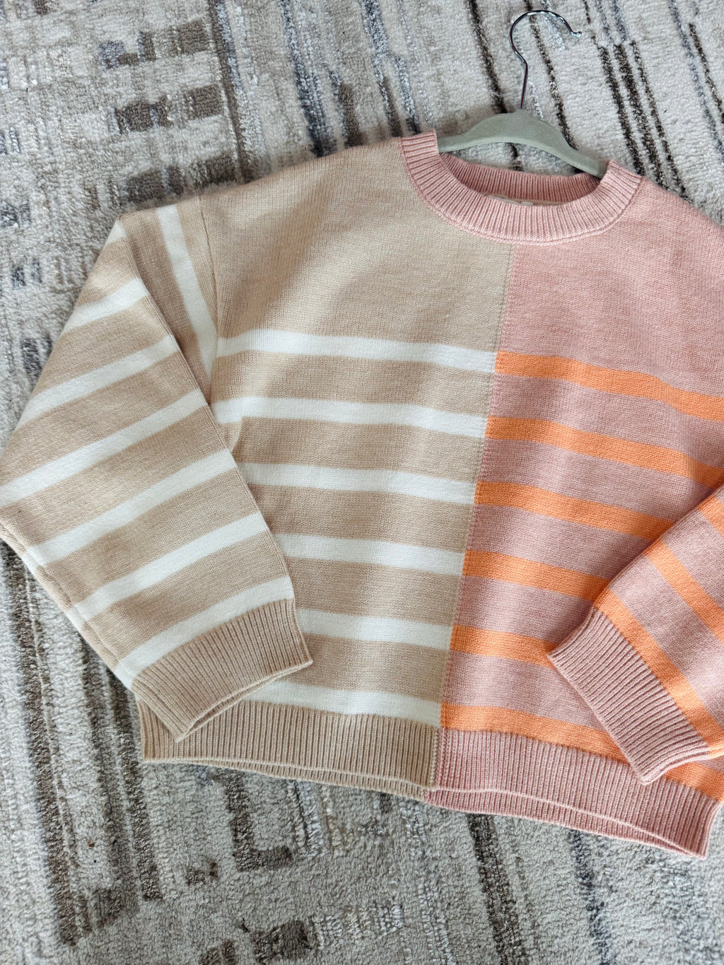 Tween Colorblock Sweater